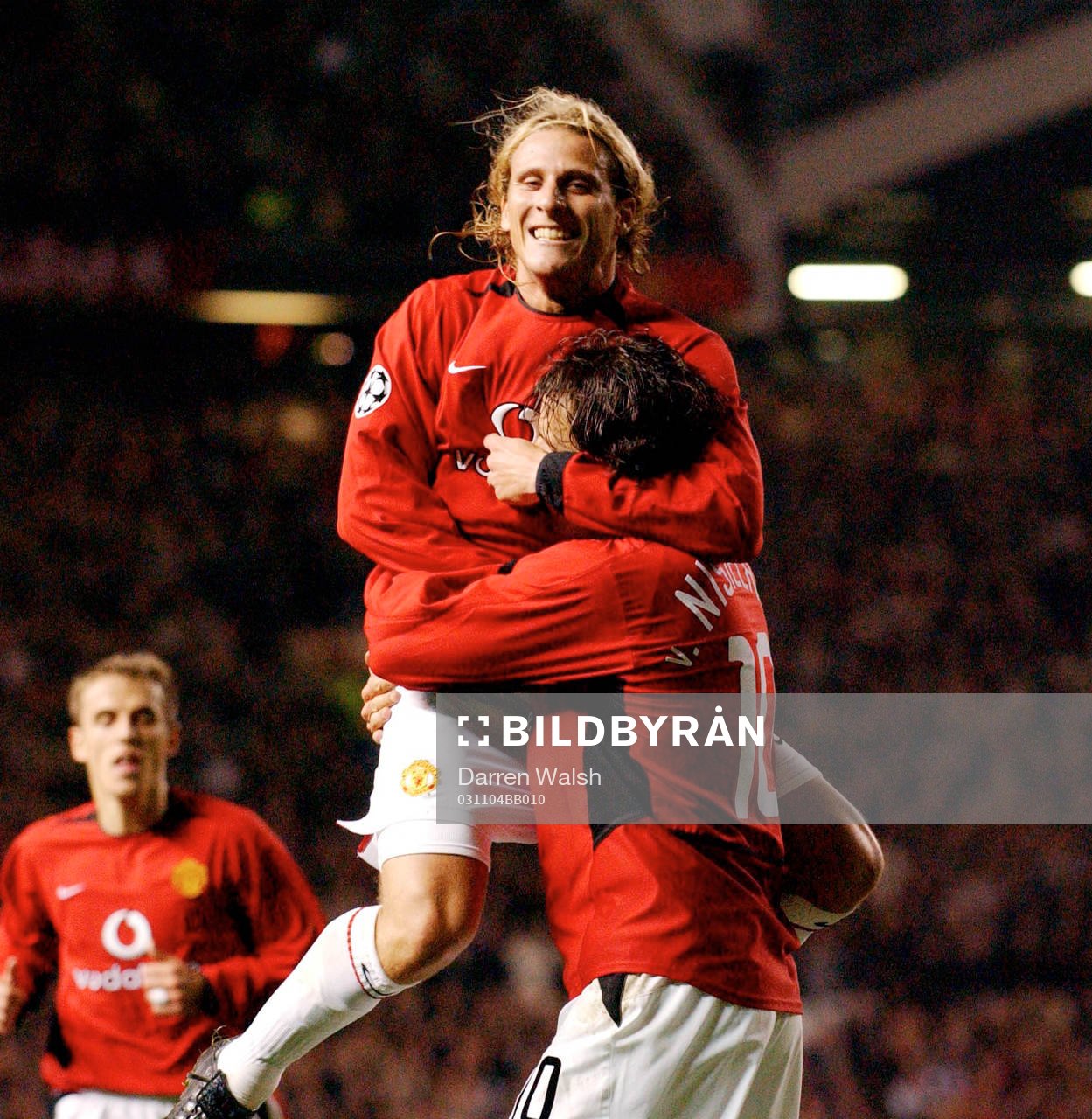 Fotboll, Champions League, Manchester United - Glasgow