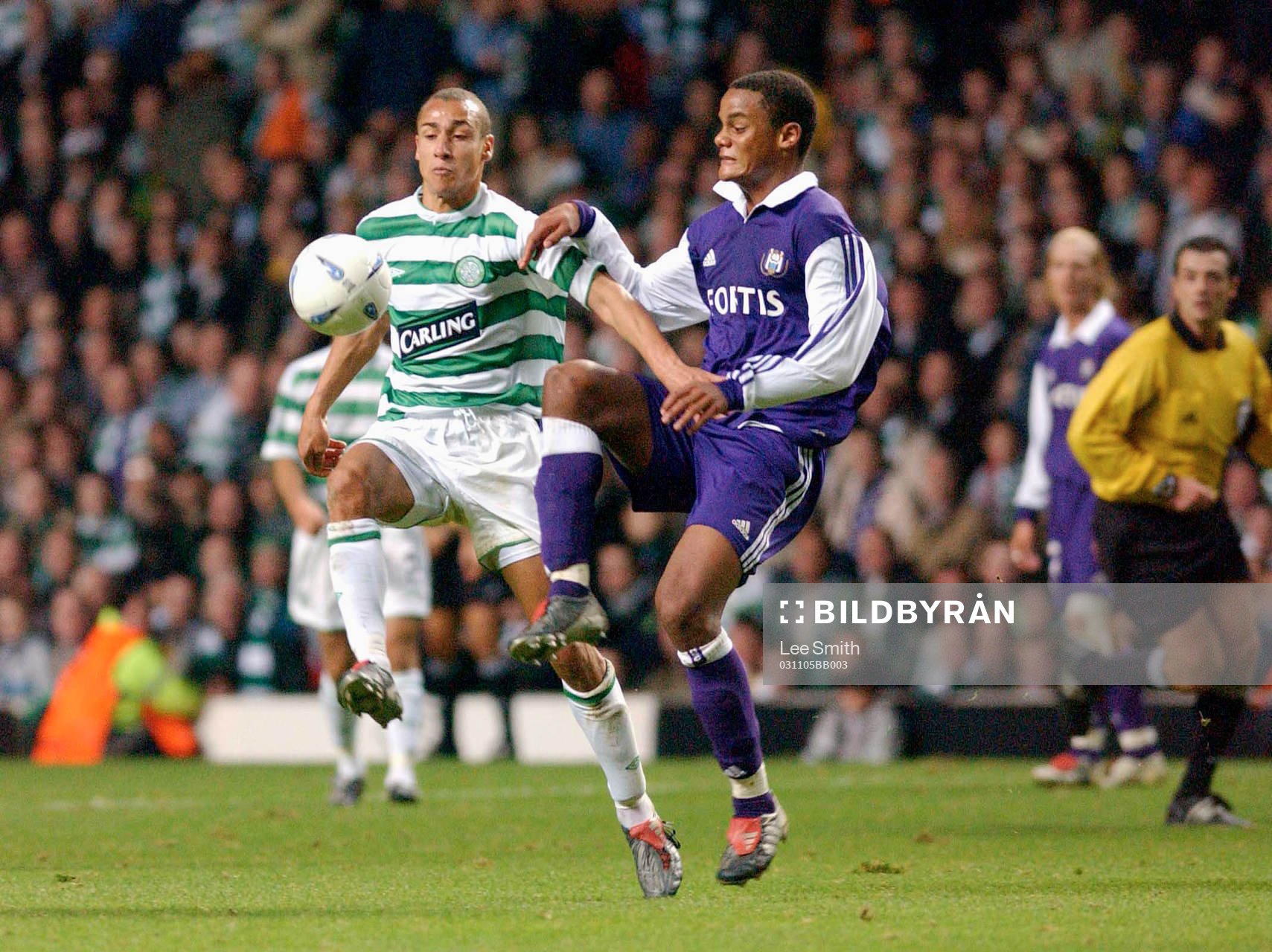 Henrik Larsson, Celtic och Vincent Kompany, Anderlecht