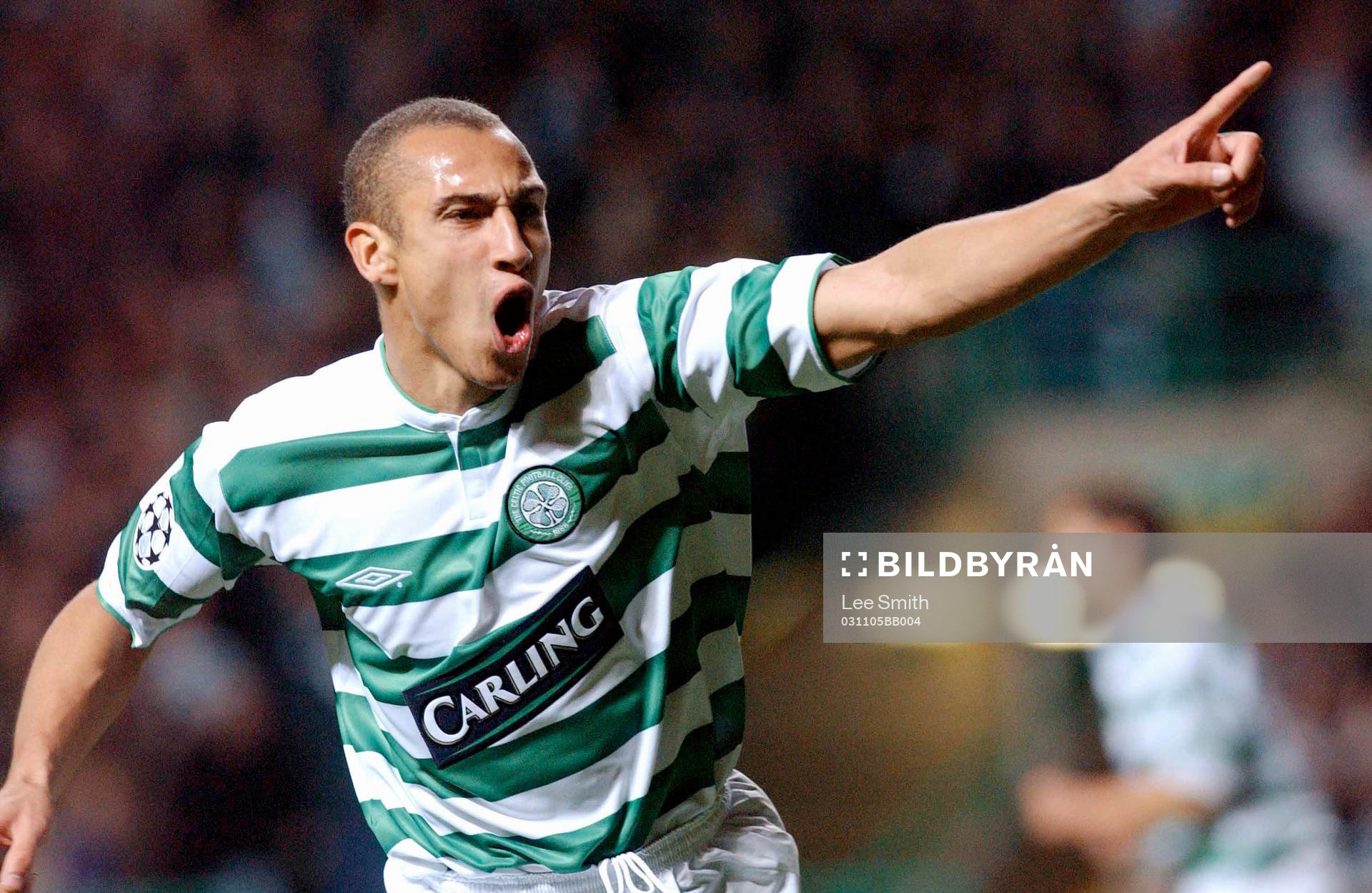 Henrik Larsson, Celtic, jubel