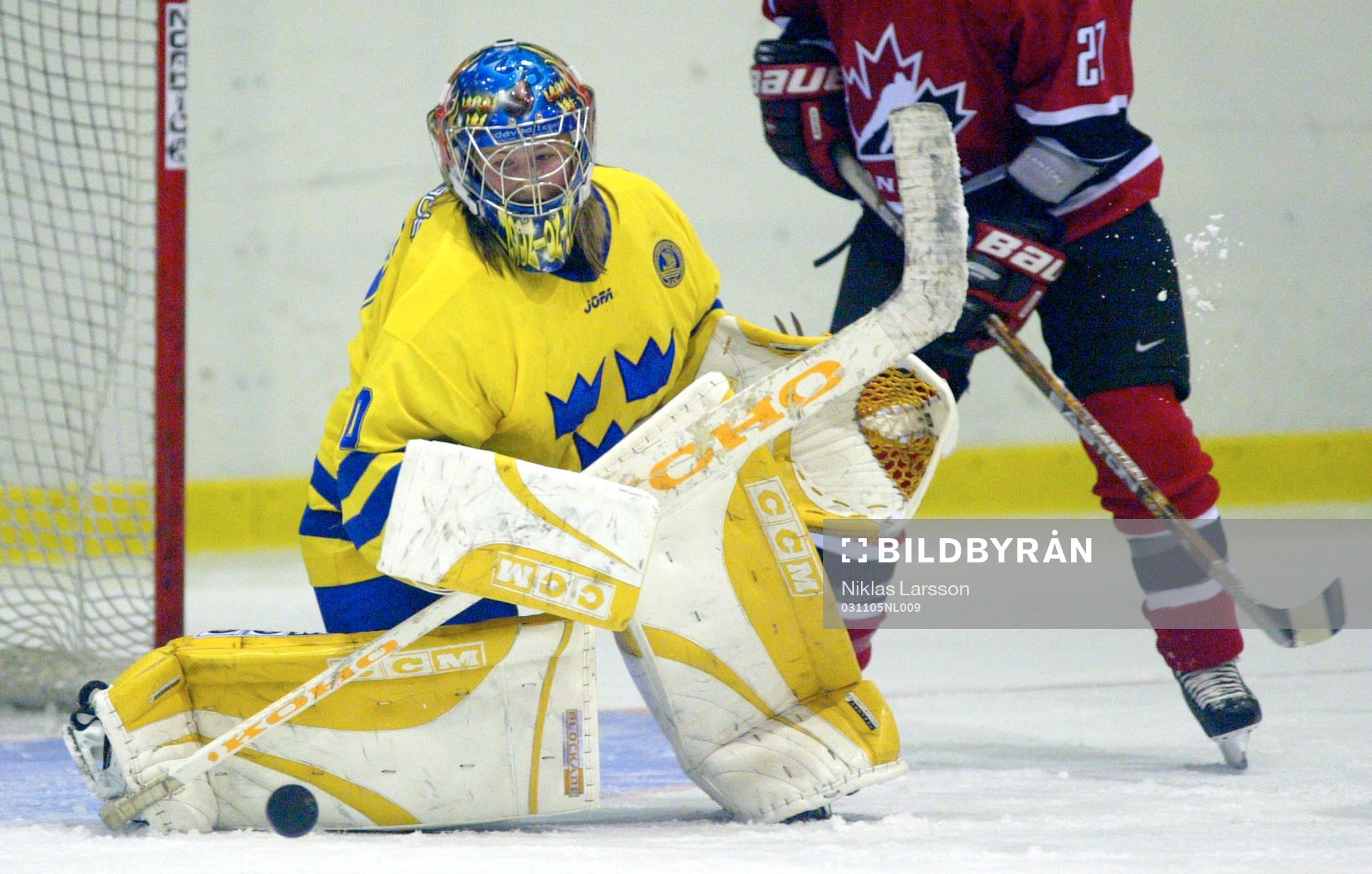 Kim Martin, målvakt Sverige