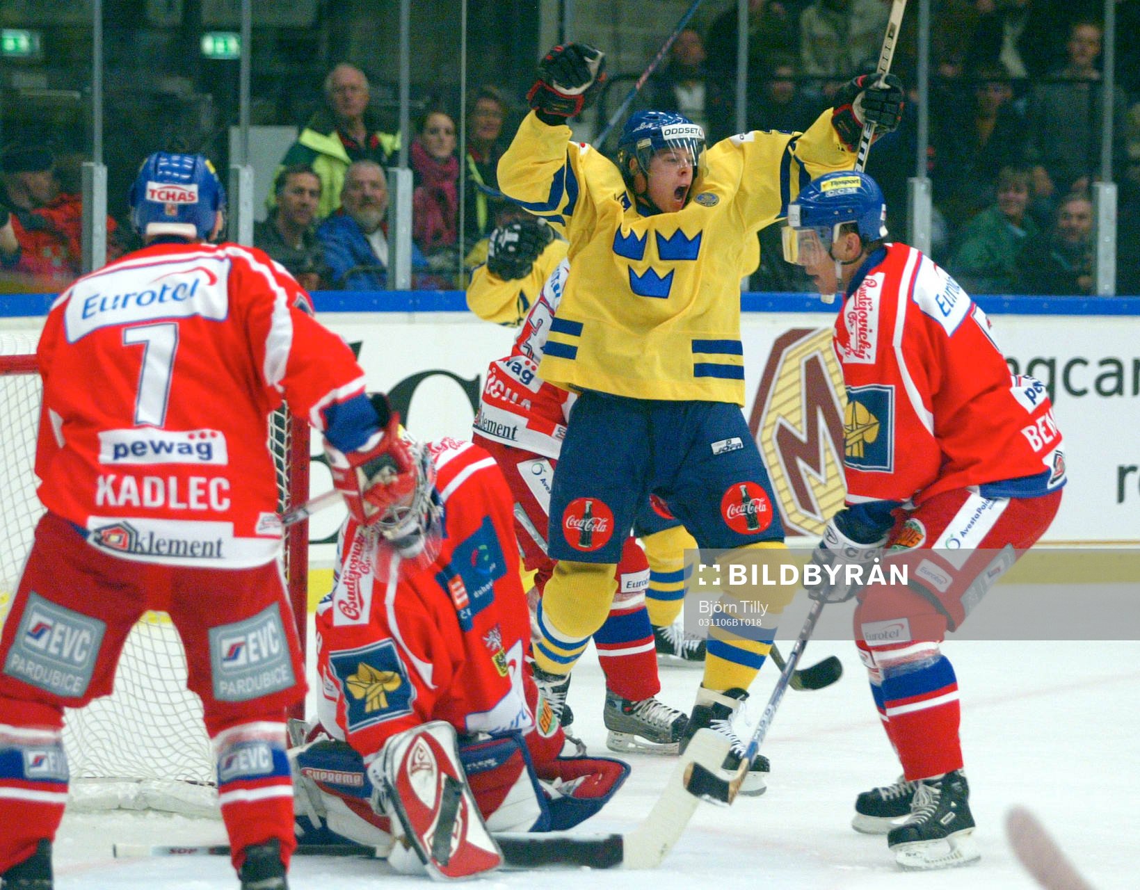 Niklas Anger, Sverige jubel