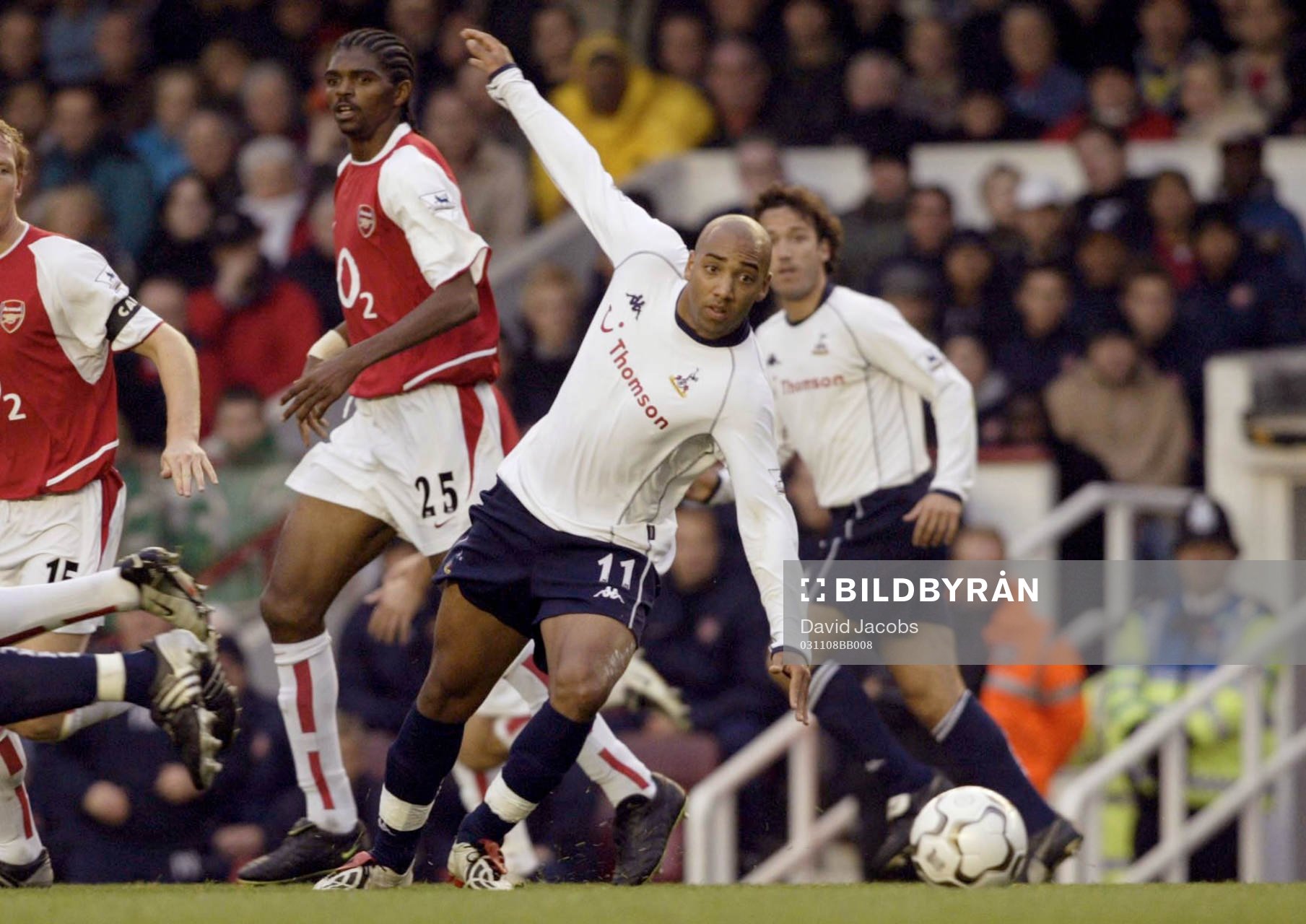  Stephane Dalmat, Tottenham. 