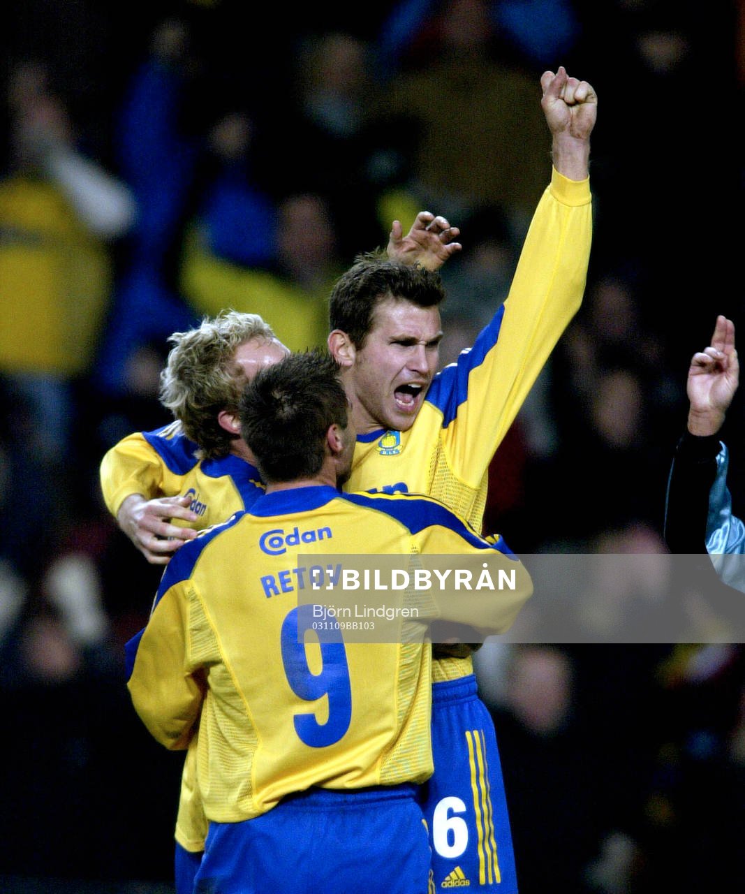 Andreas Jakobsson, Bröndby, jubel