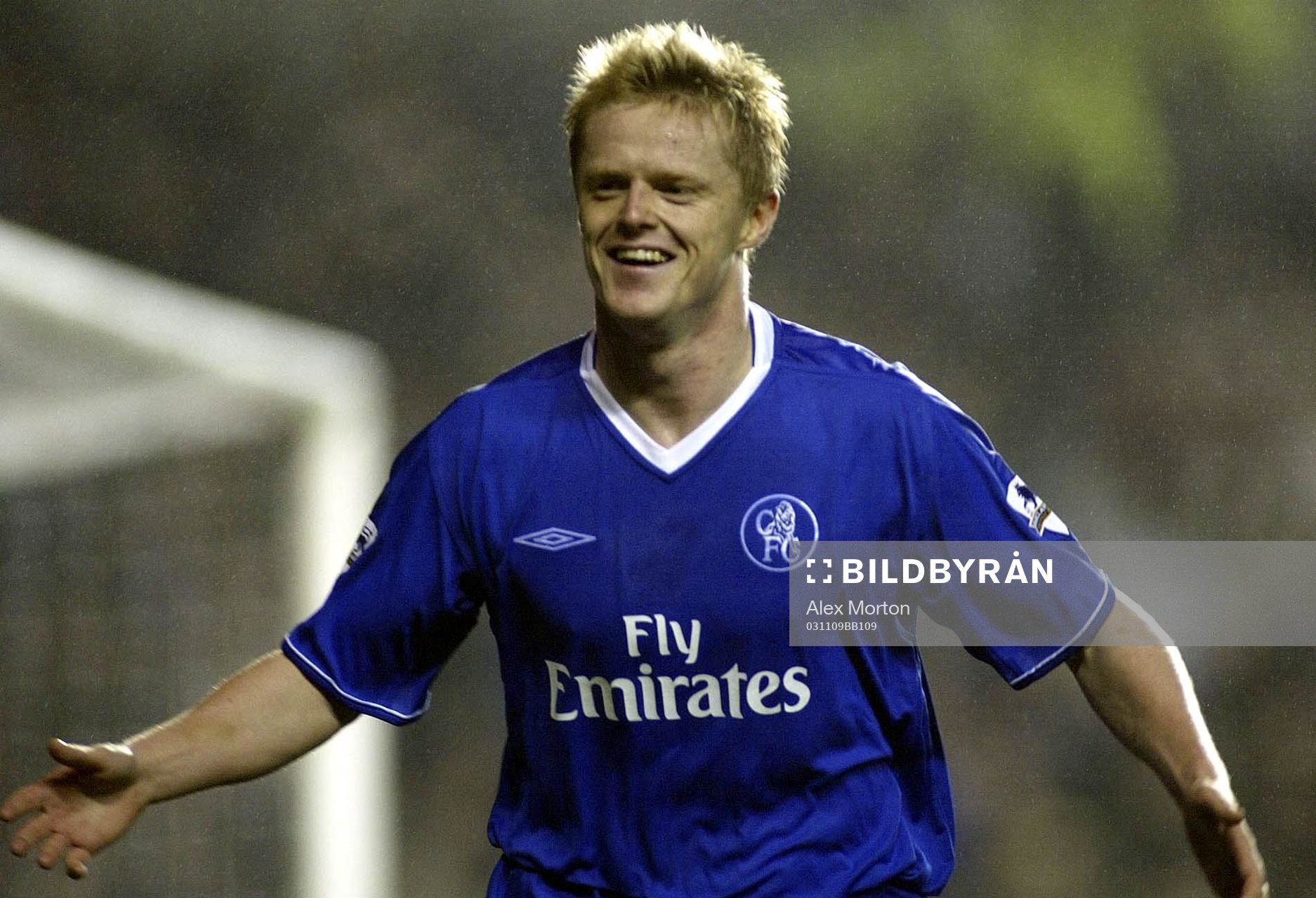 Damien Duff, Chelsea, jubel