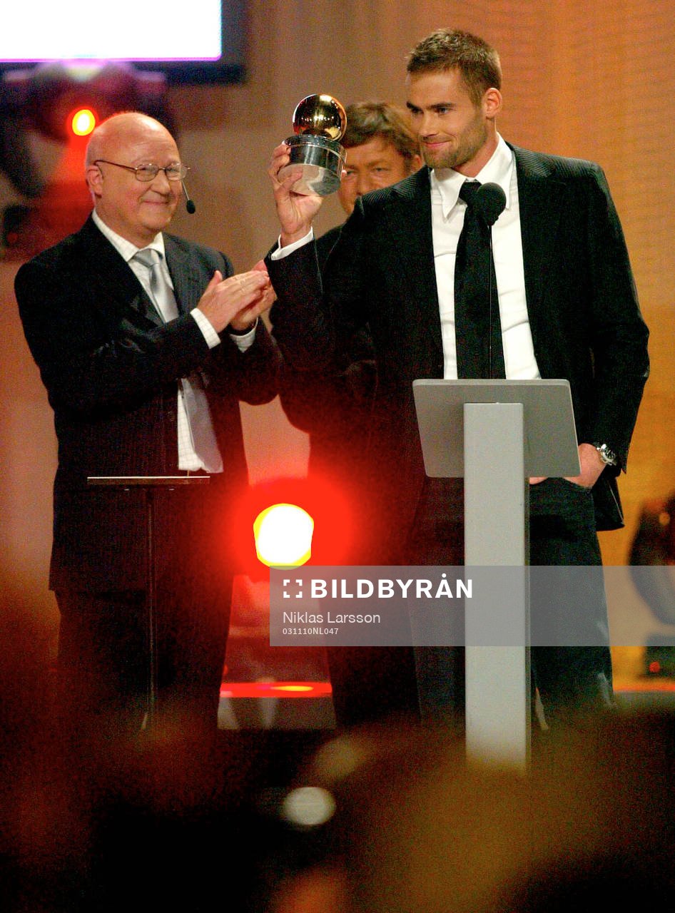 Olof Mellberg fick Guldbollen