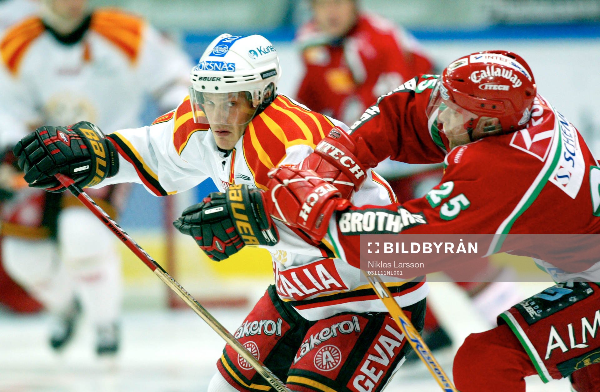 Roger Kyrö, Brynäs och Oscar Ackerström, Frölunda
