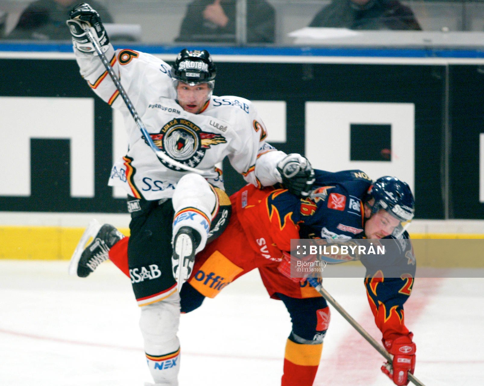 Hans Huczkowski, Luleå och Mika Strömberg, Djurgården
