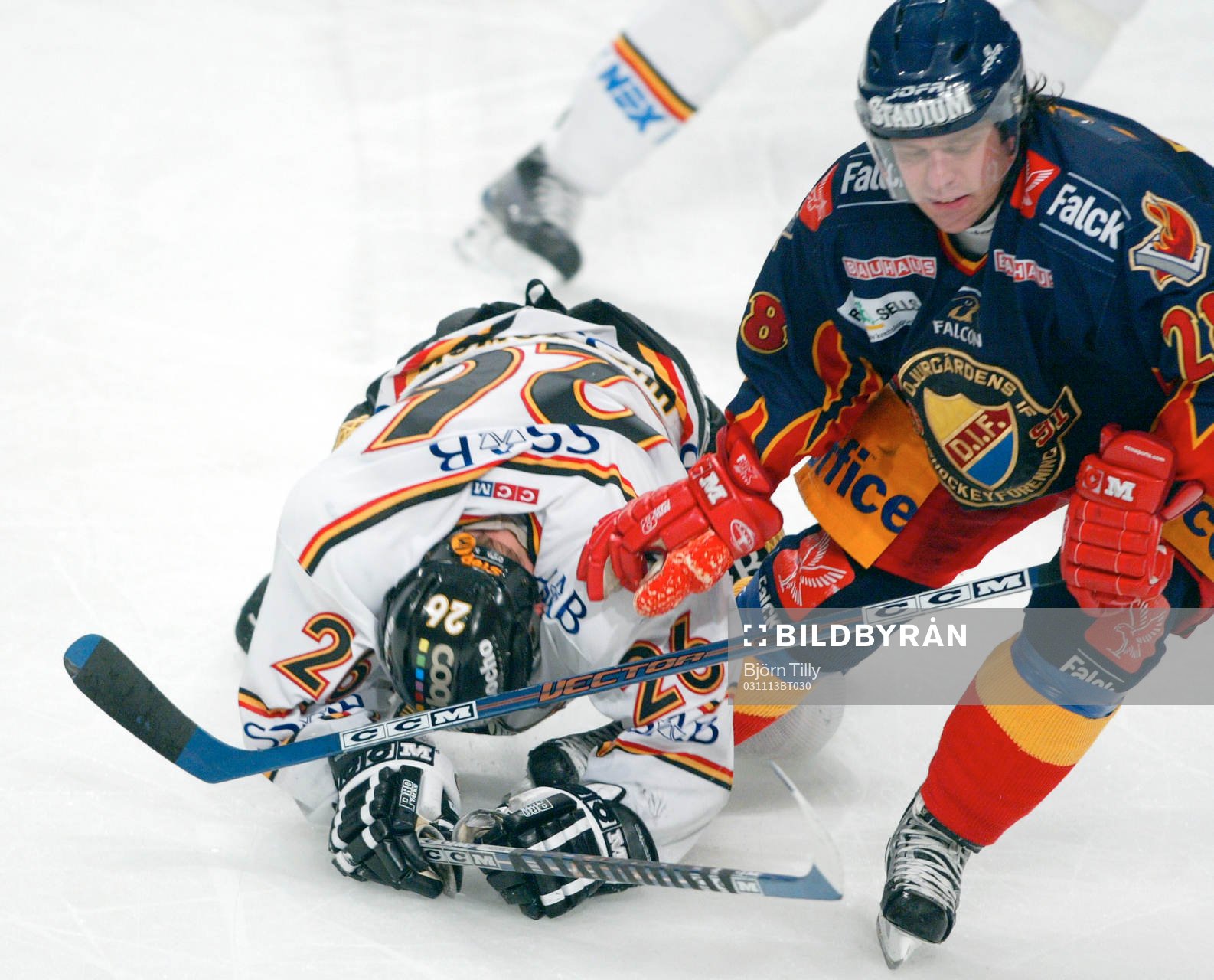 Hans Huczkowski, Luleå och Björn Nord, Djurgården