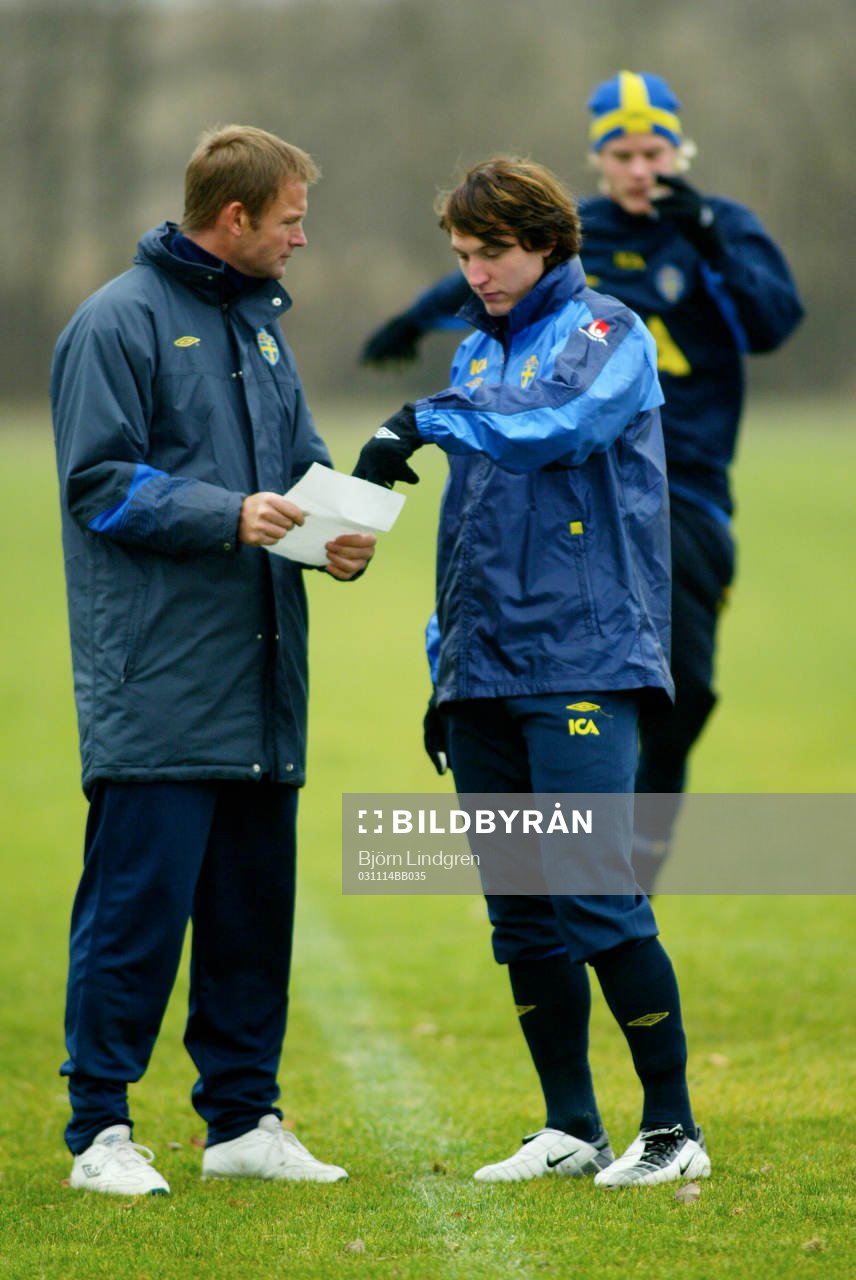 Torbjörn Nilsson och Kim Källström
