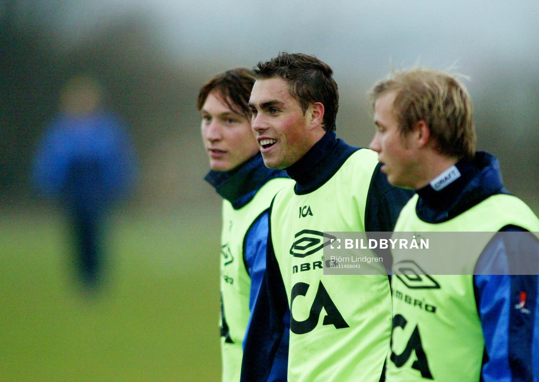 Kim Källström, Johan Elmander och Stefan Ålander