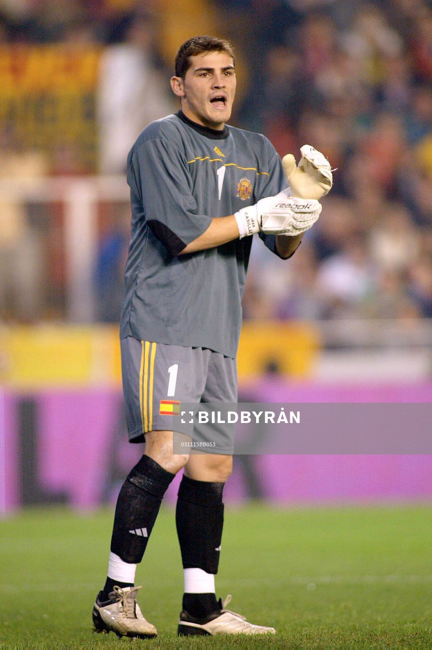  Iker Casillas, målvakt, Spanien.