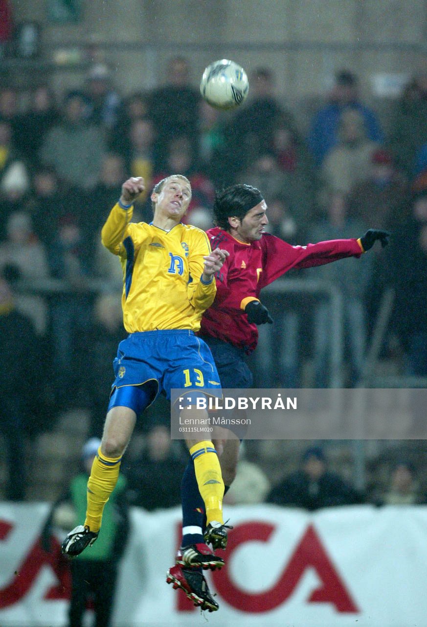 Andreas Johansson nickduellerar