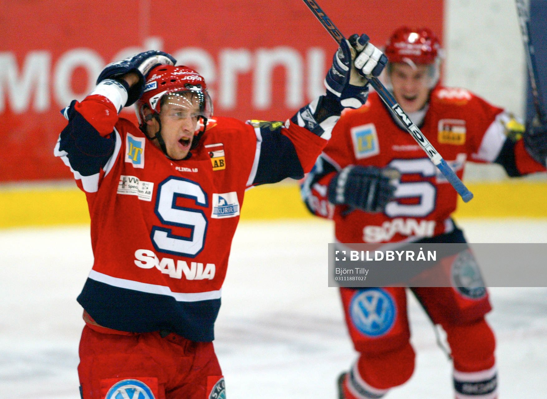 Antti Törmänen, Södertälje ökade på till 2-0. Jubel