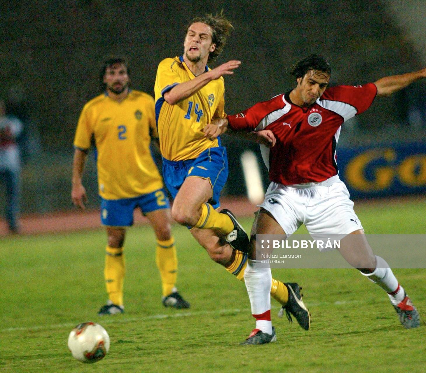 Max von Schlebrügge, Sverige och Ahmed Hossam, Egypten