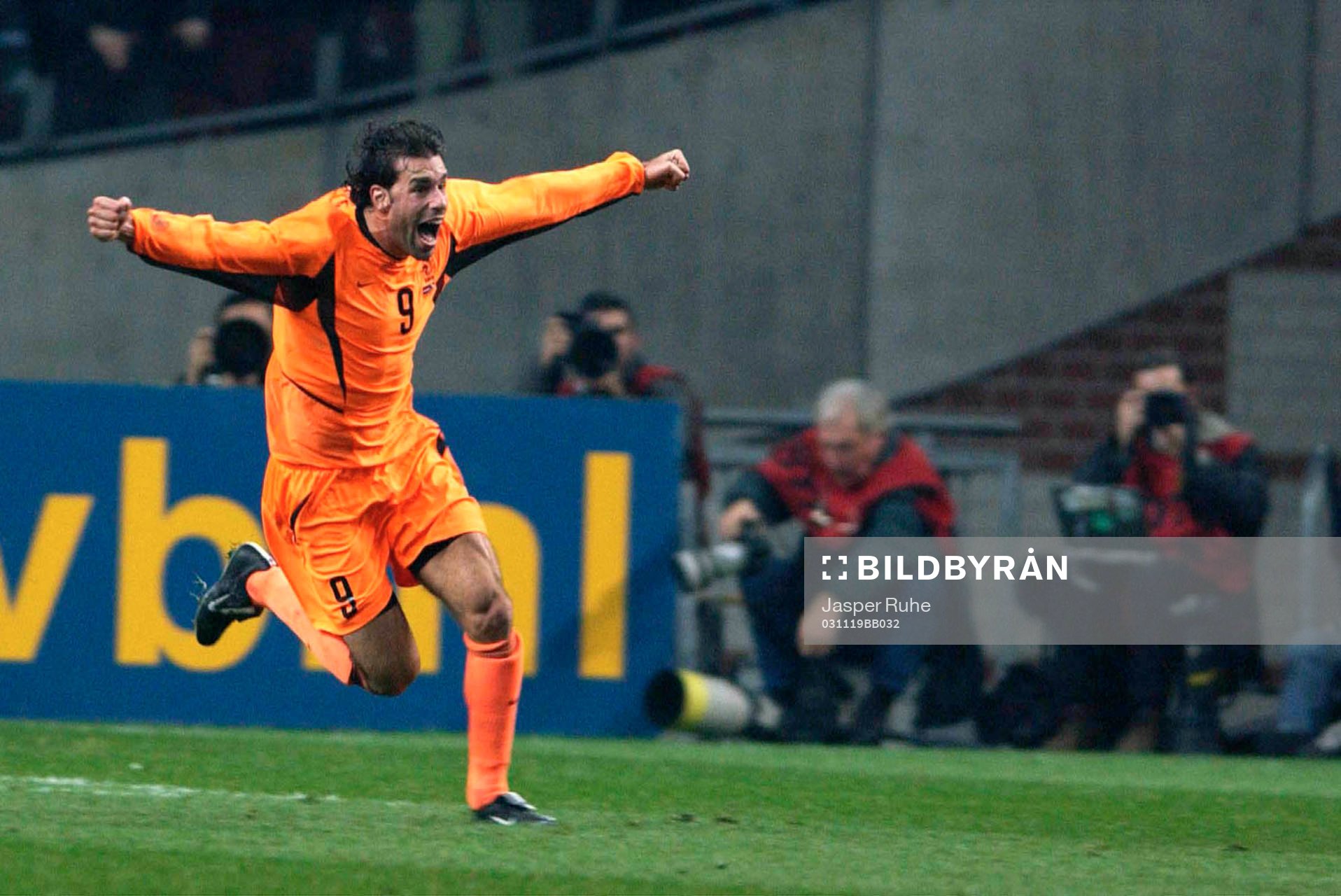 Ruud van Nistelrooy, Holland, jubel