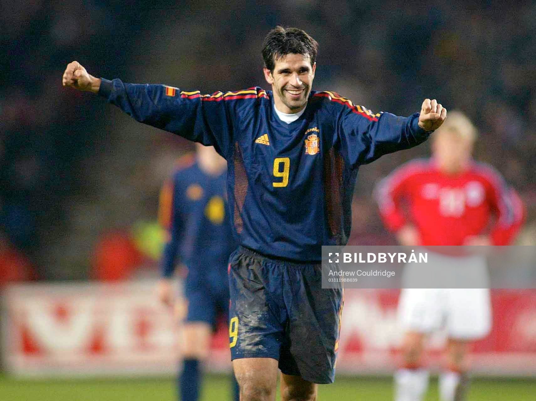 Juan Carlos Valeron, Spanien, jubel