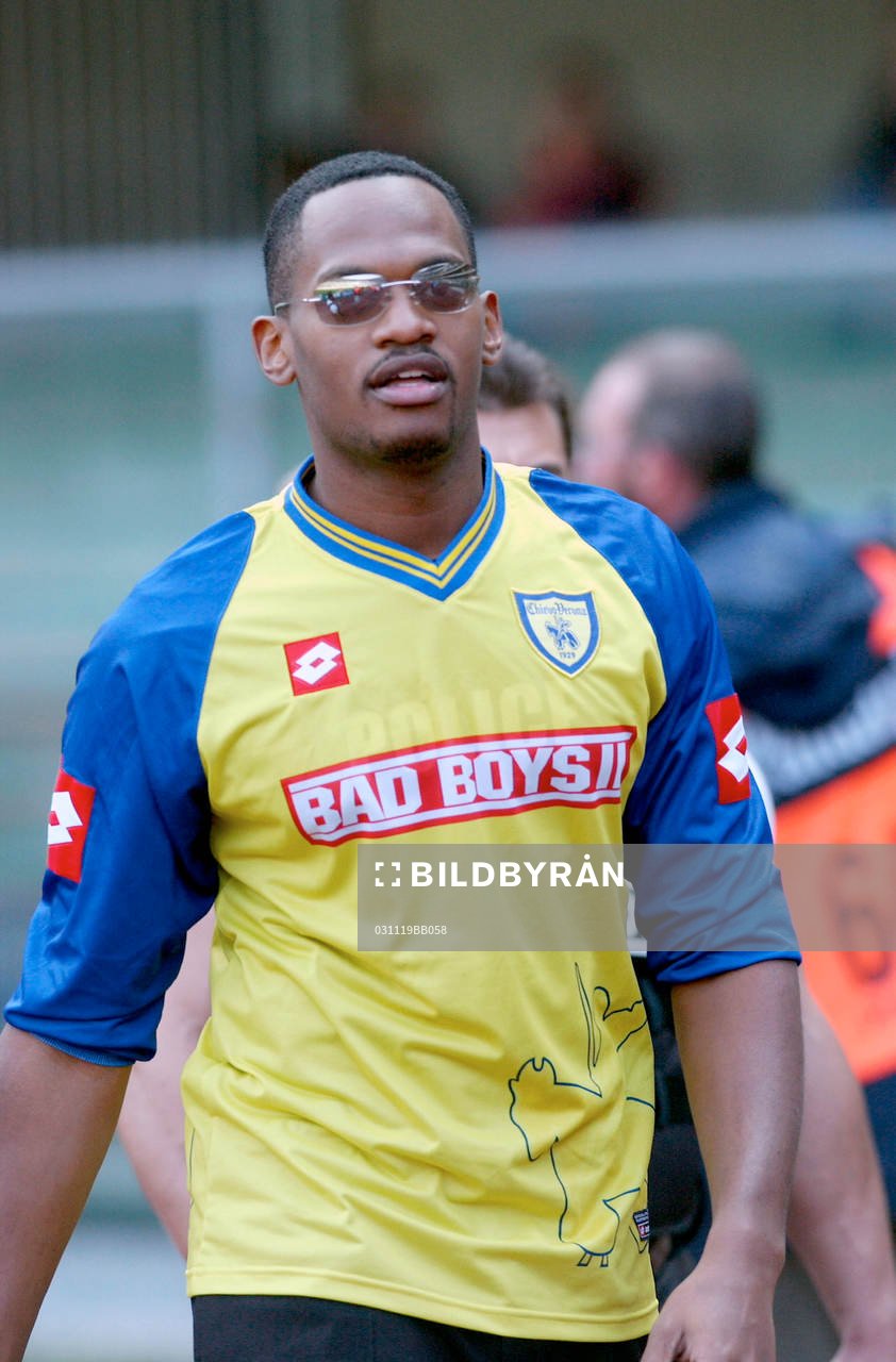 Will Smith i Chievo tröja