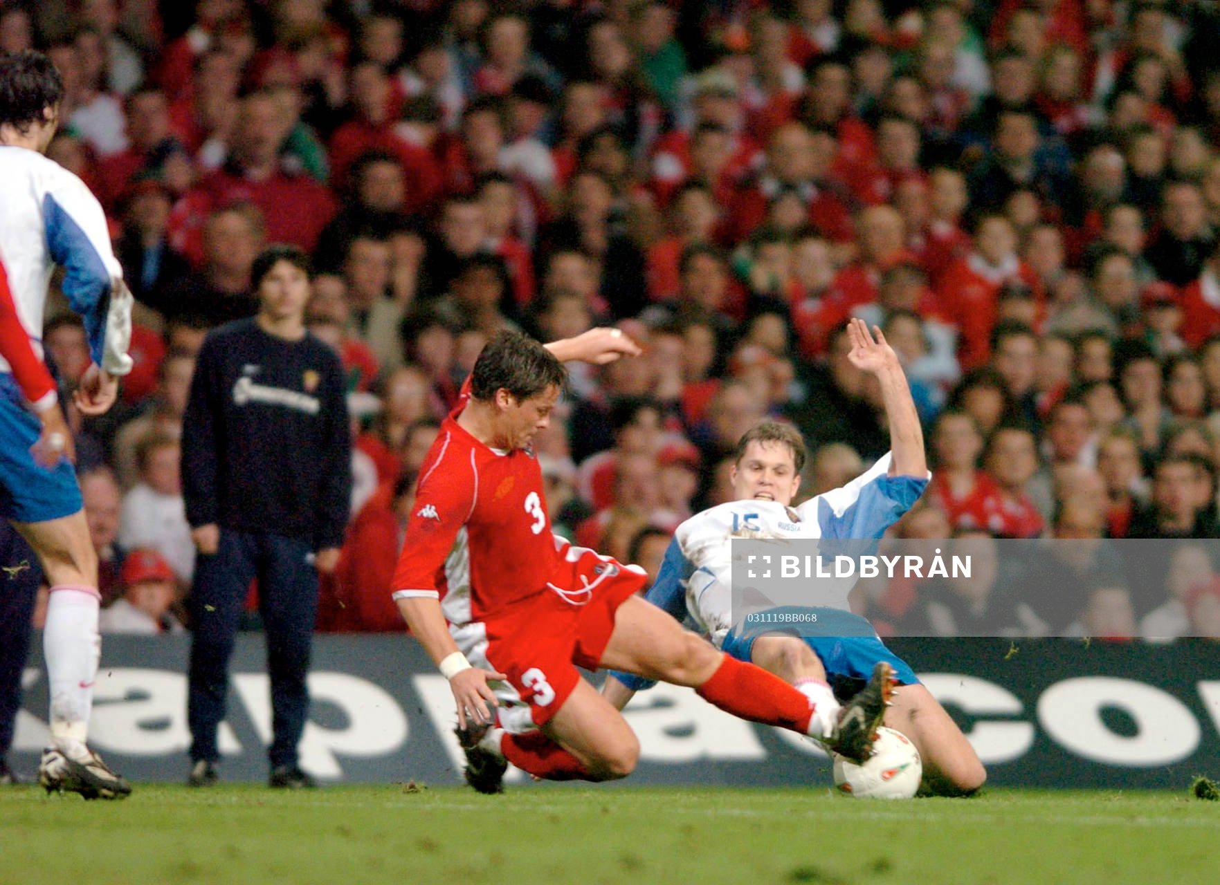 Fotboll, UEFA Champions League, Wales - Russia