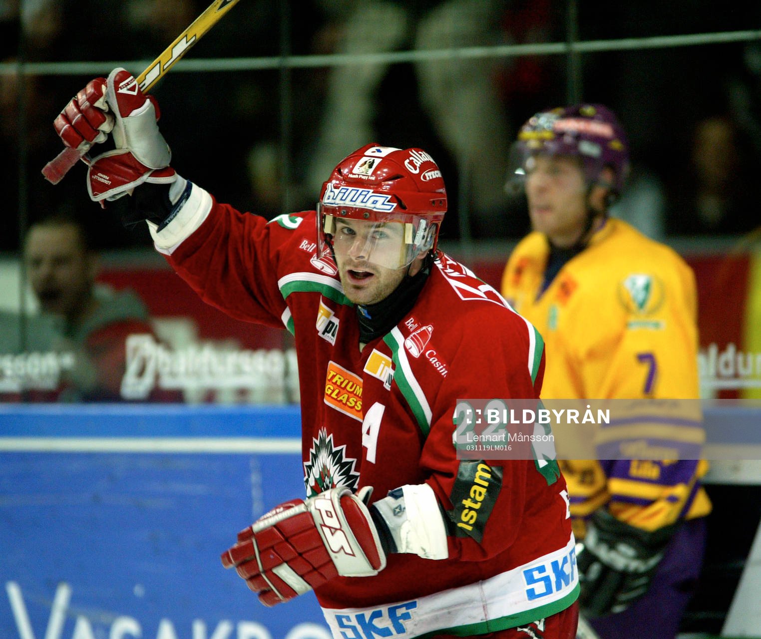 Jonas Esbjörs, jubel