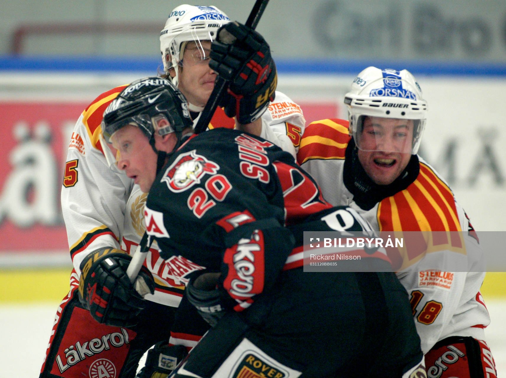 Närkamp mellan Niklas Sundblad, Malmö och Mikko