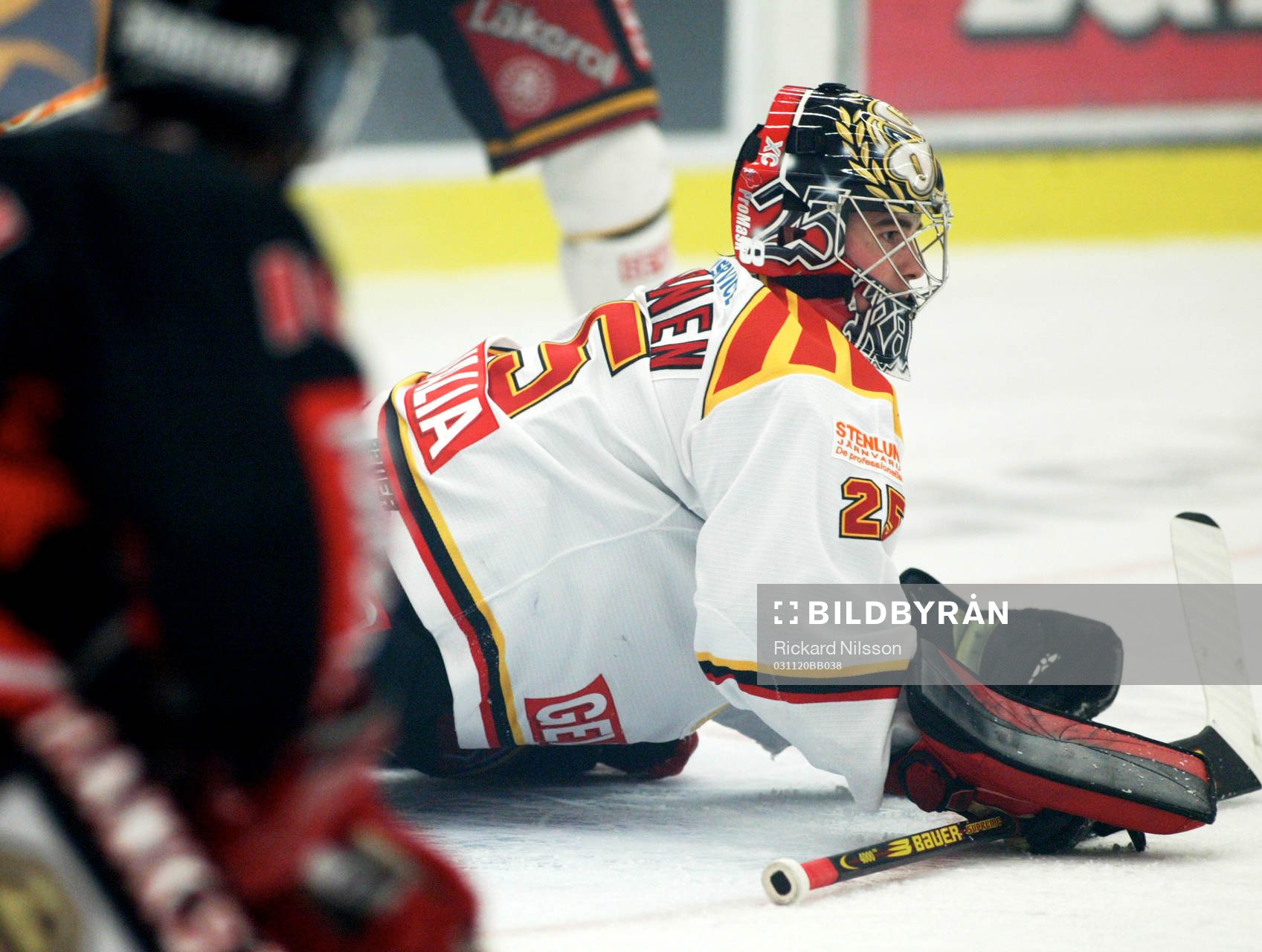 Markus Korhonen, målvakt, Brynäs räddade sitt lag