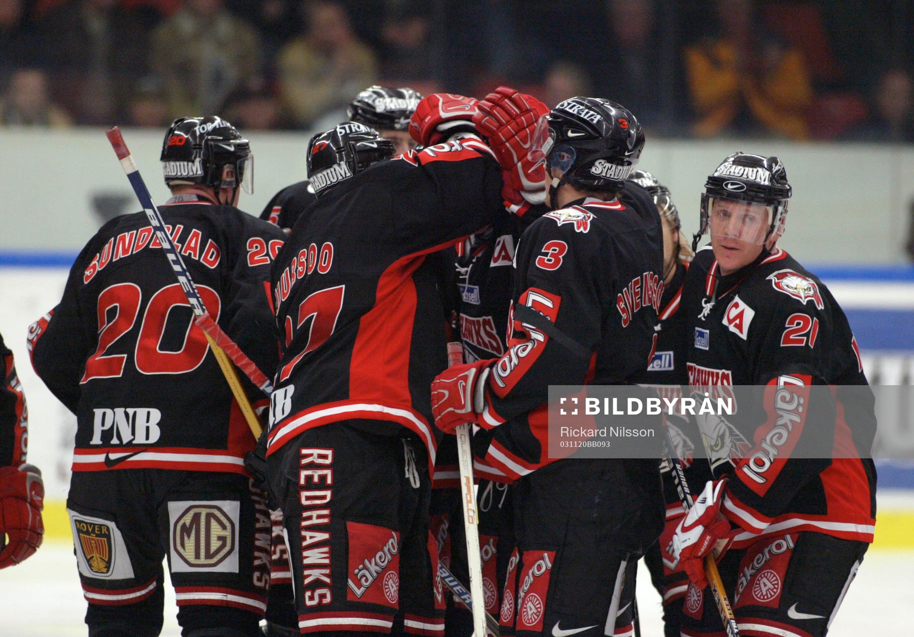 Ishockey, Elitserien, Malmö, jubel