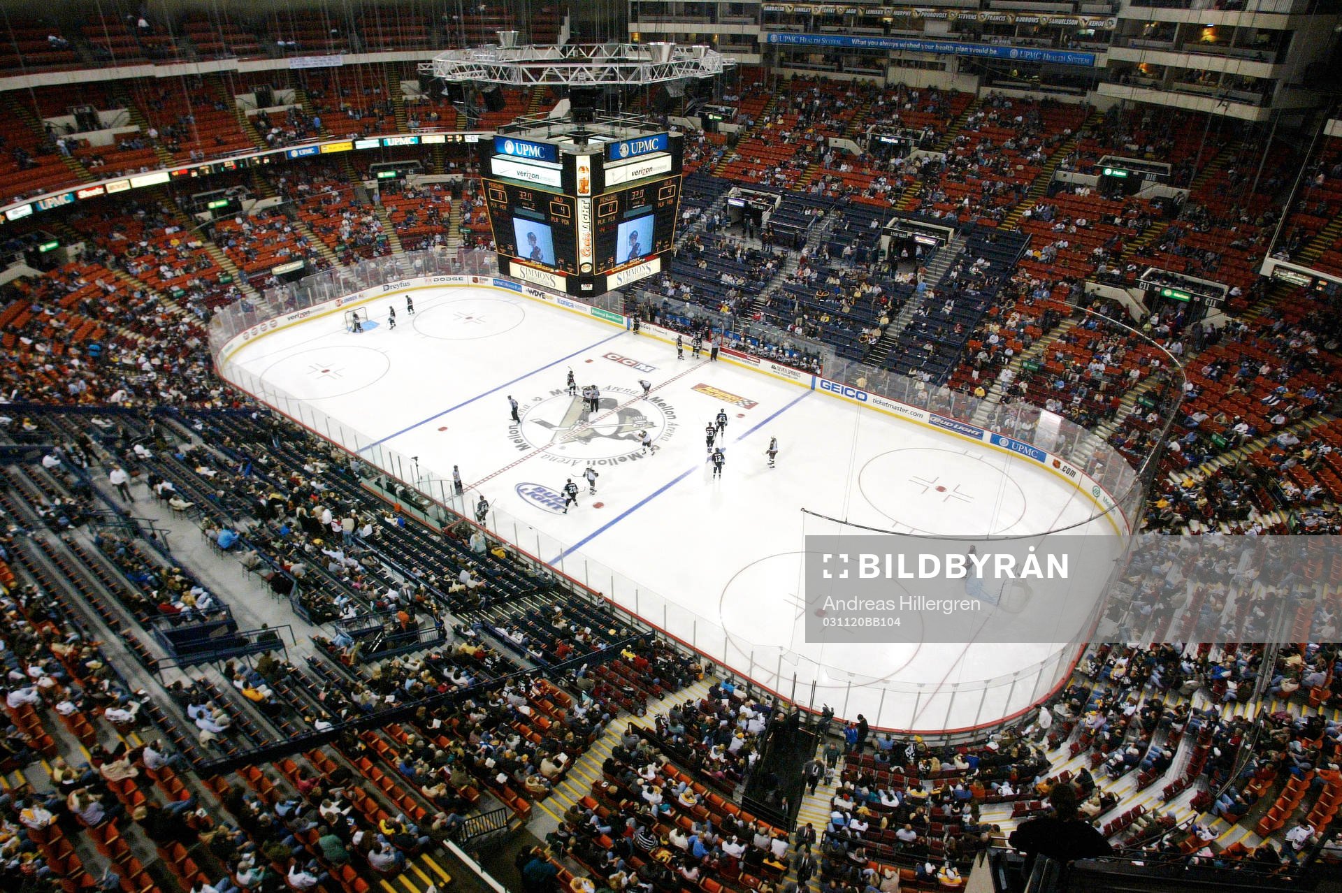 Mellon center. Arena, stadion
