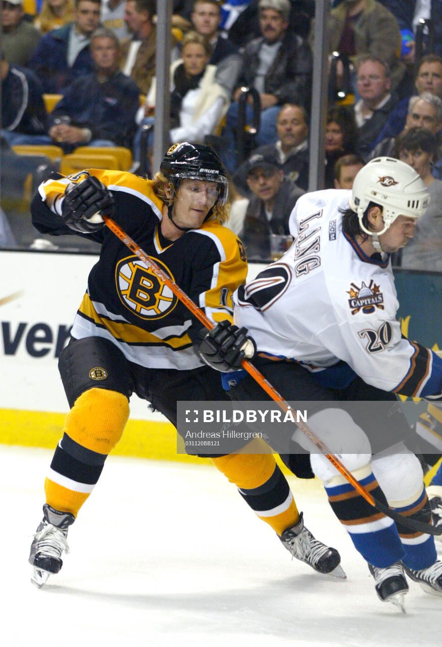 Per-Johan Axelsson, Boston och Robert Lang, Washington