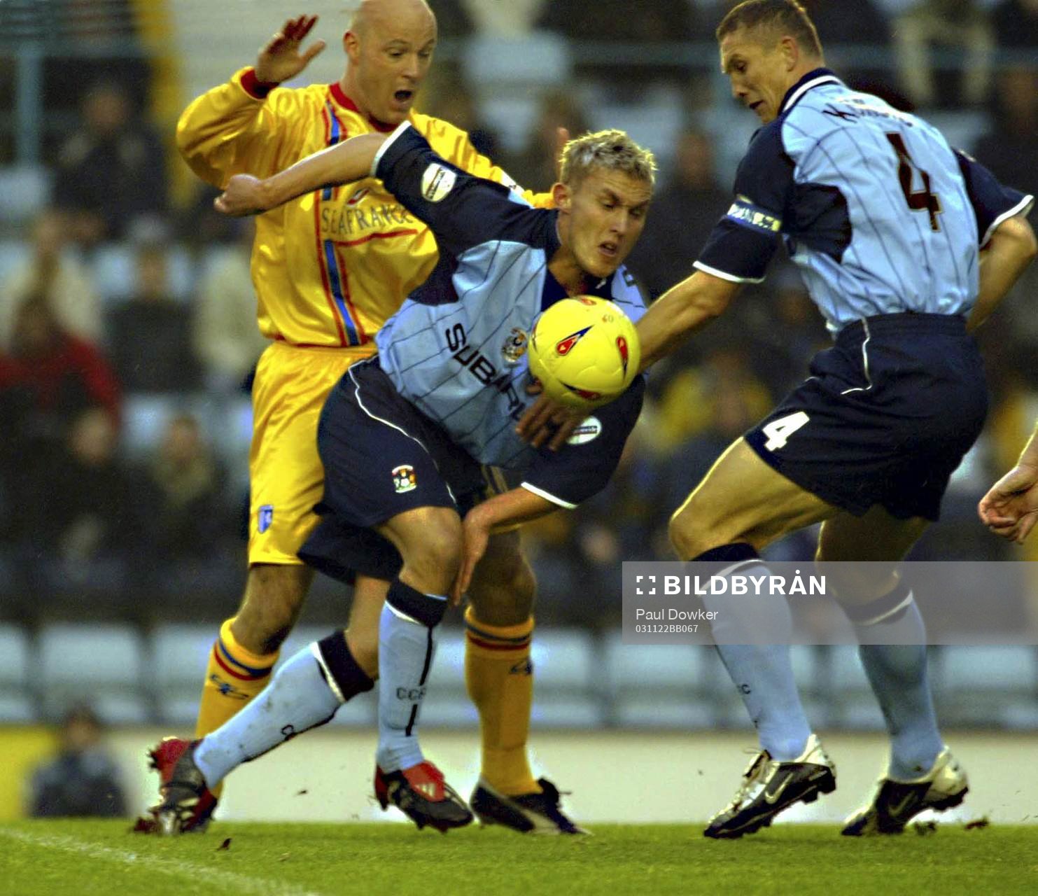 Calum Davenport och Muhamed Konjic, Coventry och  Paul
