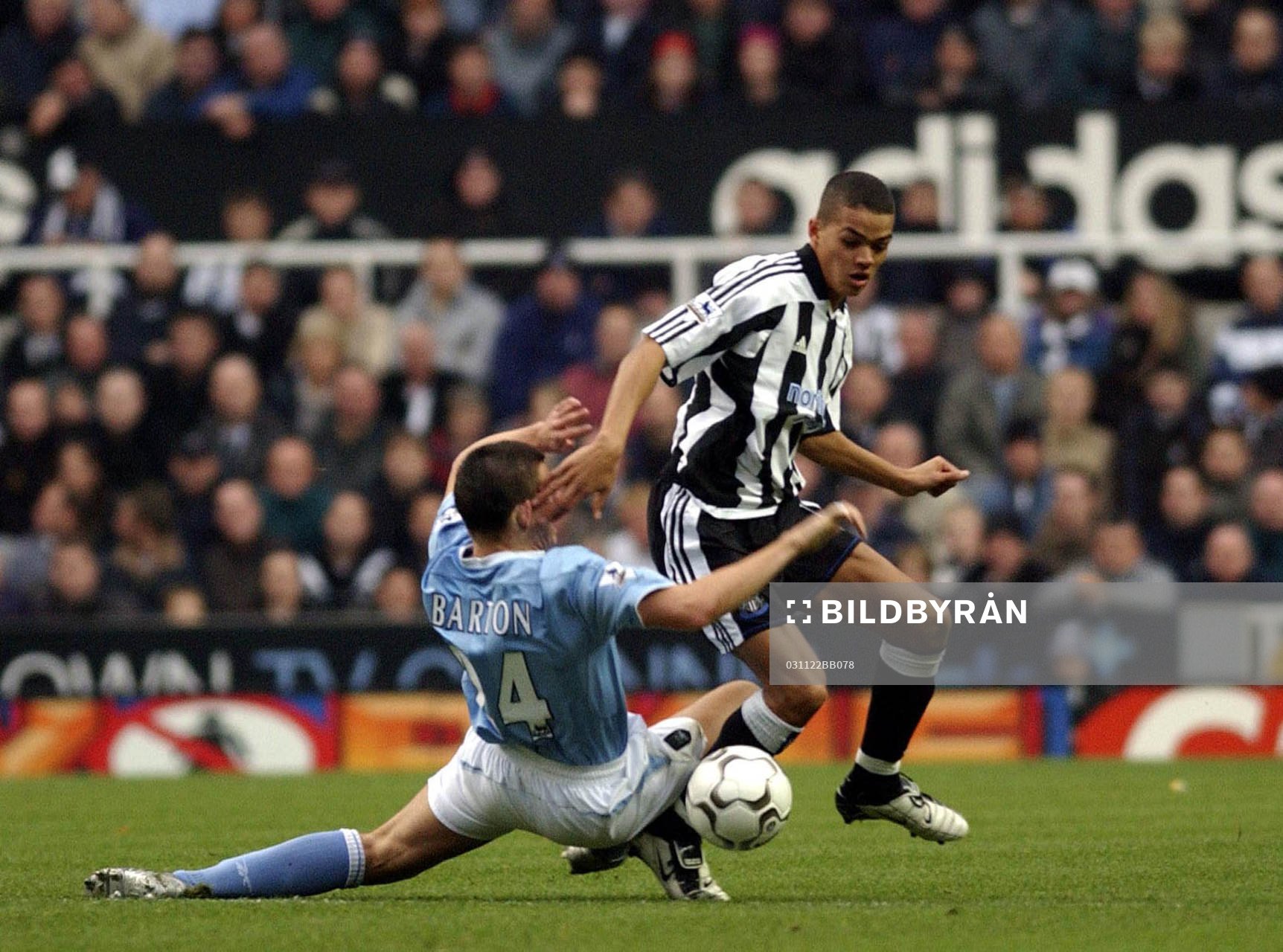 Fotboll, engelsk, premier league, Newcastle - Manchester