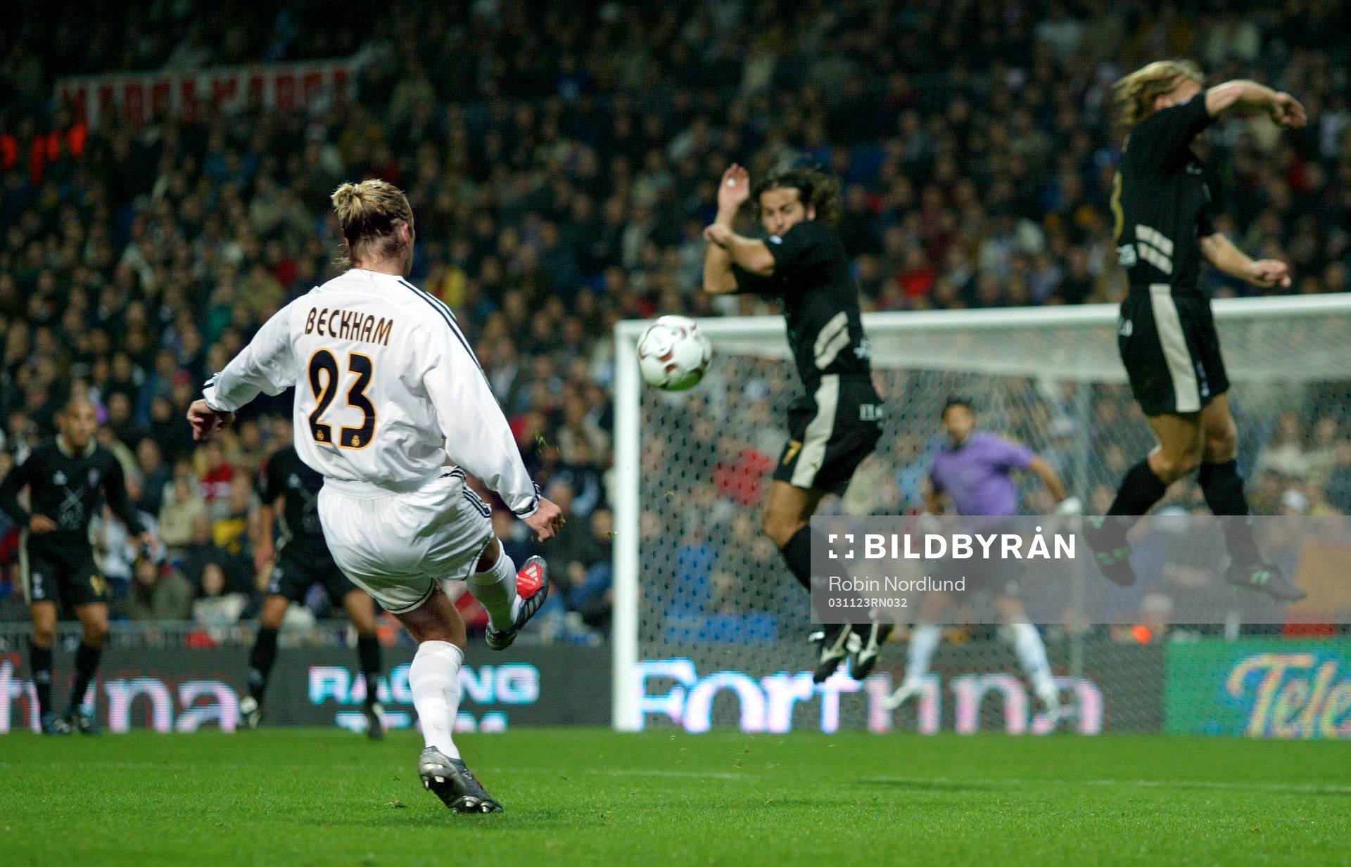 David Beckham, Real Madrid, frispark