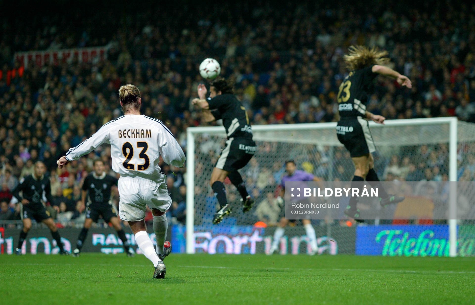 David Beckham, Real Madrid, frispark