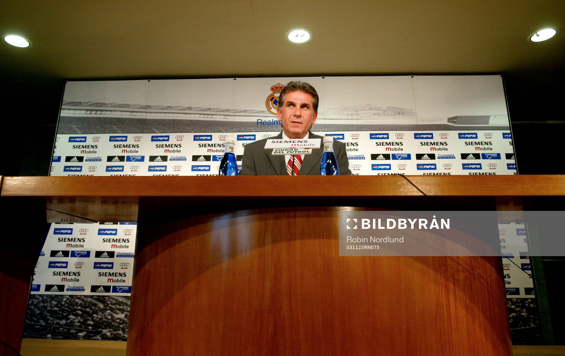 Carlos Querioz, tränare Real Madrid
