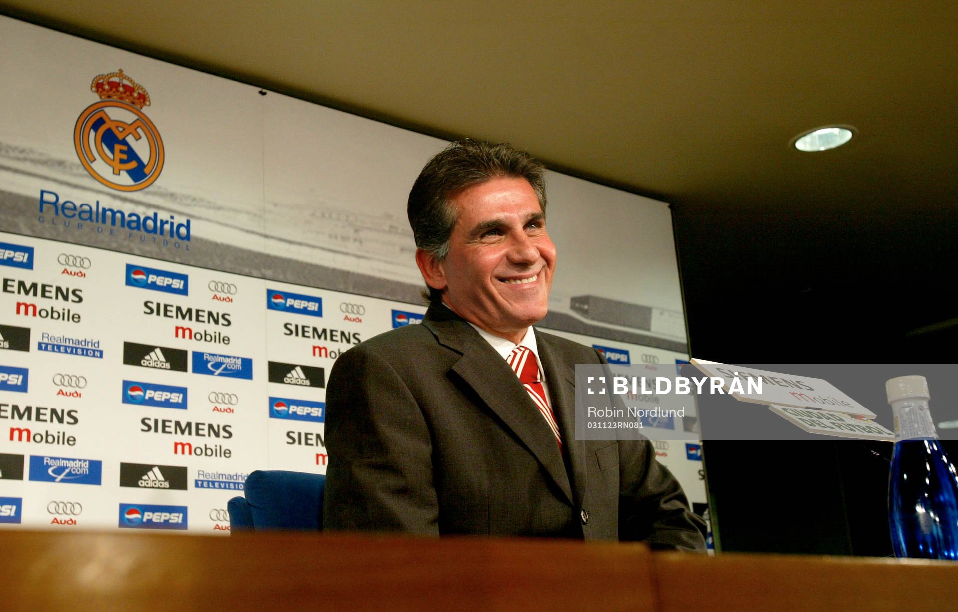 Carlos Querioz, tränare Real Madrid