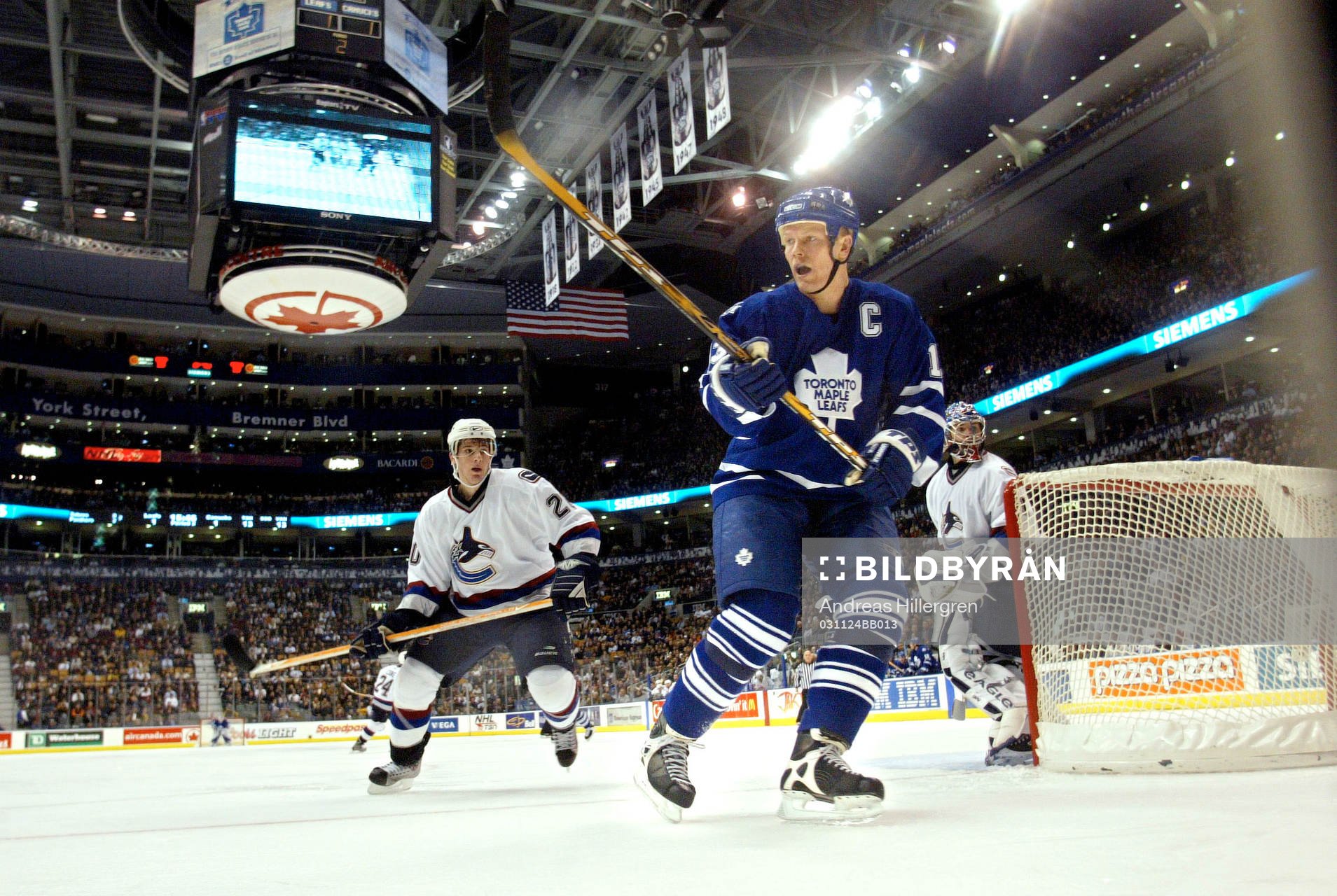 Mats Sundin, Toronto, Ryan Kesler och Johan Hedberg,