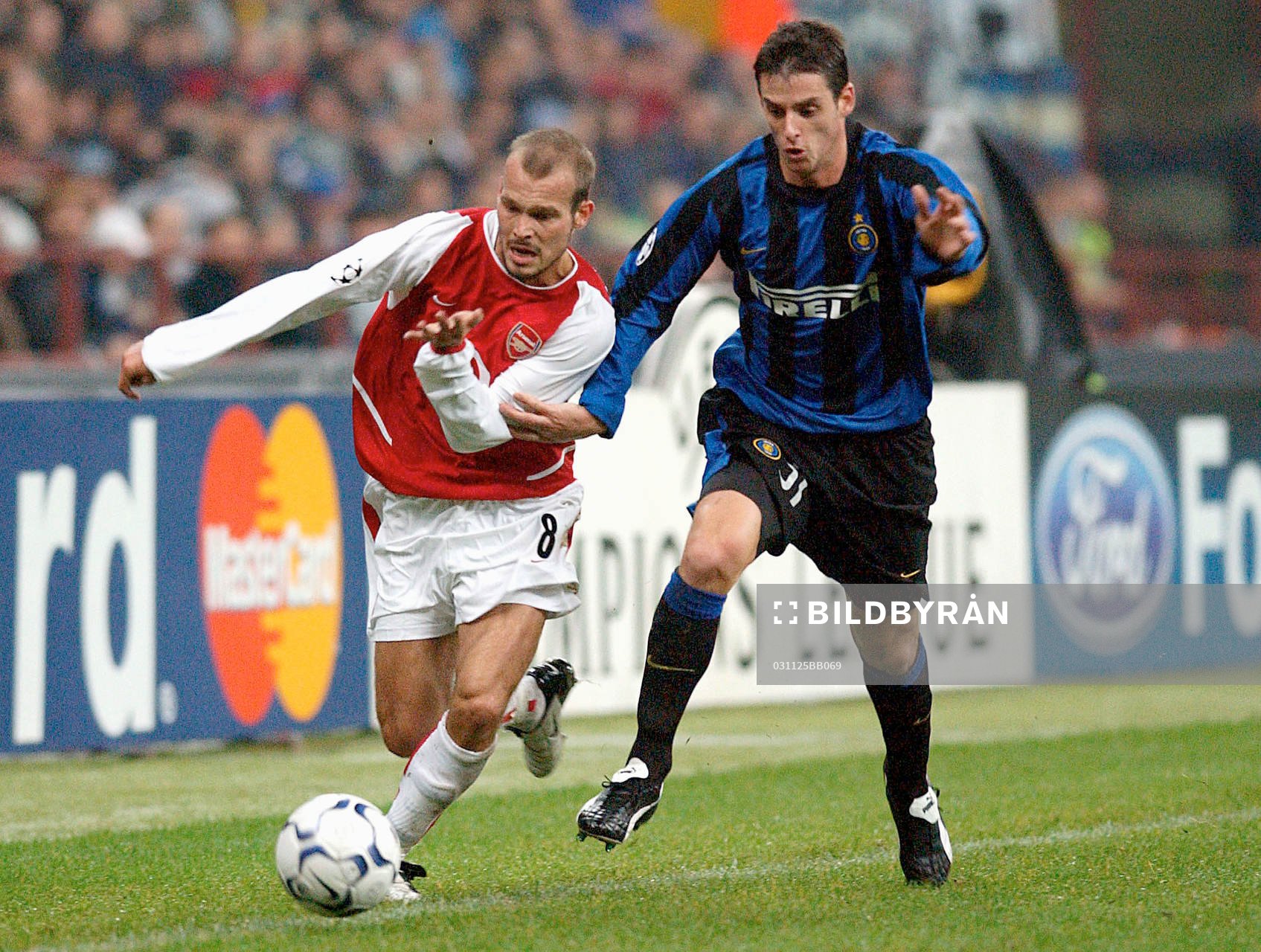 Fredrik Ljungberg, Arsenal och Brechet, Inter
