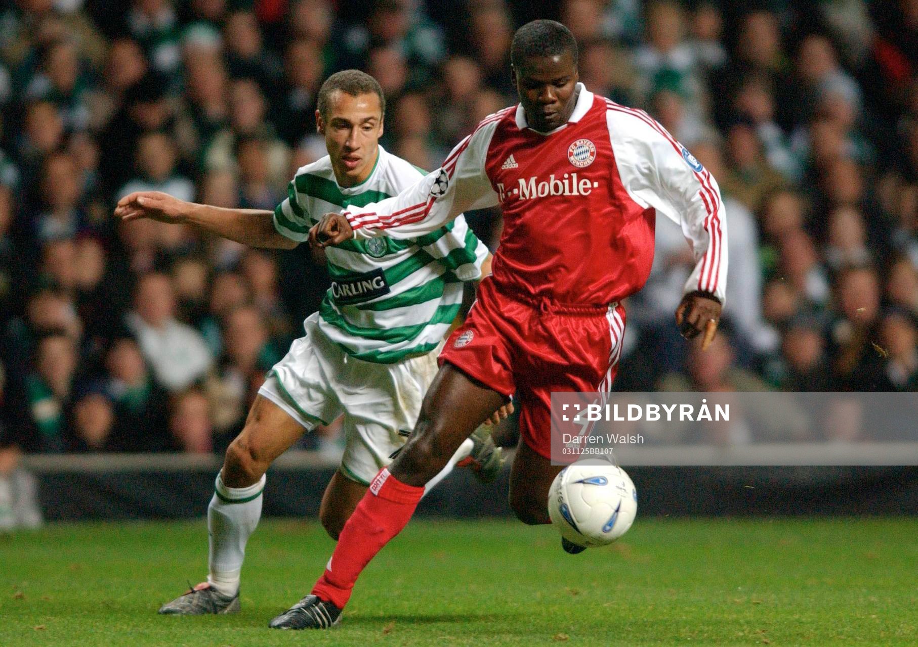 Henrik Larsson, Celtic och Samuel Osei Kuffour, Bayern