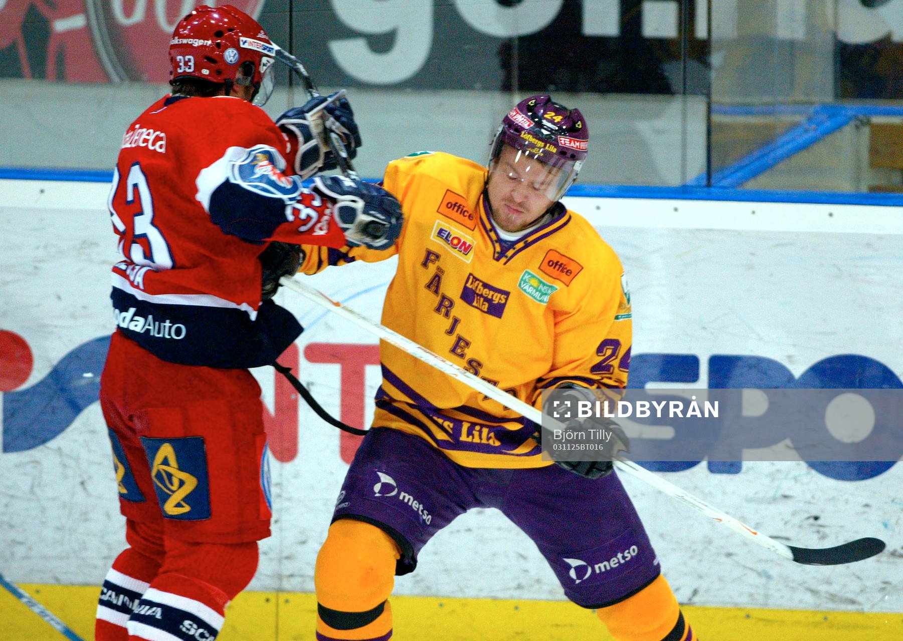 Peter Messa, Södertälje och Jonas Frögren, Färjestad