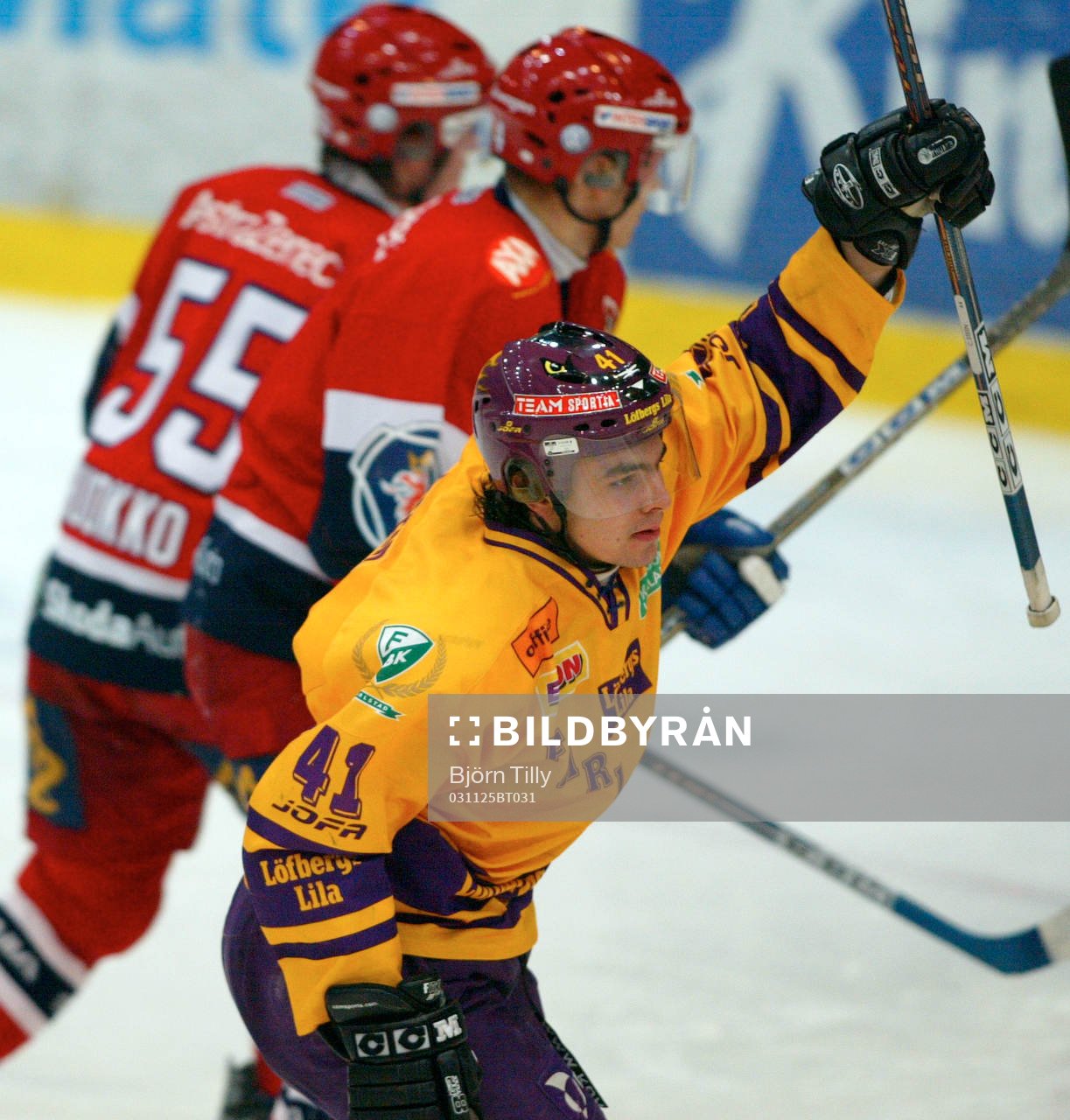 Calle Steen, Färjestad kvitterade till 1-1