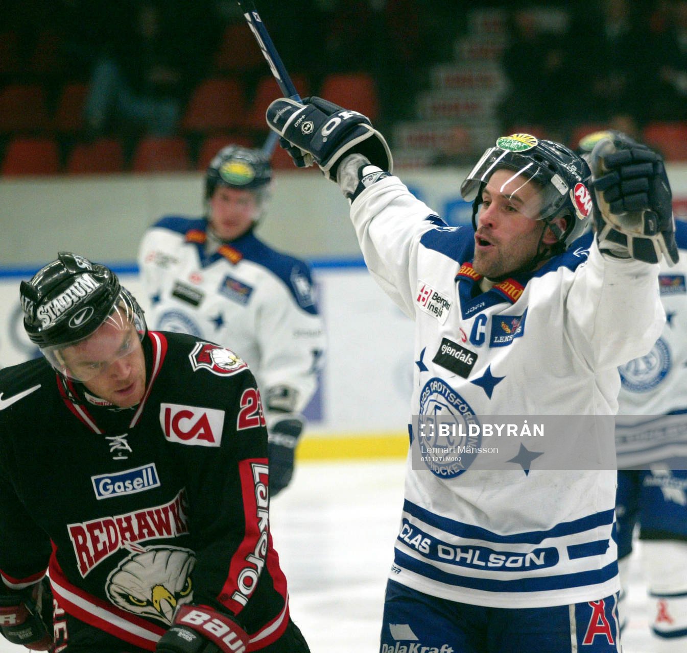 Christer Olsson, Leksand jublar och Mikael Wahlberg, Malmö