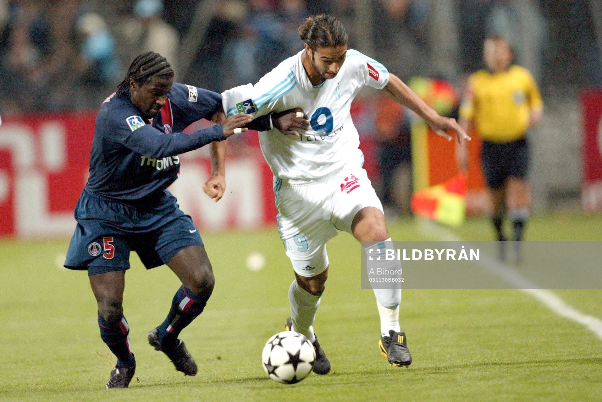 Fotboll, fransk, Marseille - Paris Saint Germain
