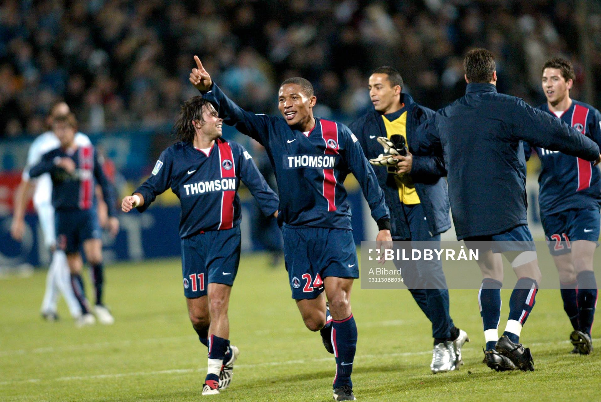 Fotboll, fransk, Marseille - Paris Saint Germain