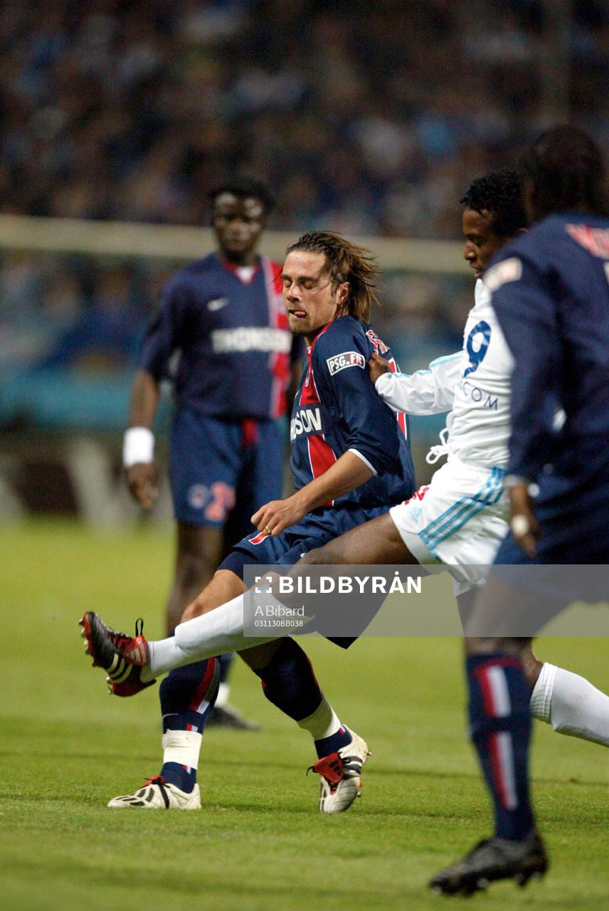 Fotboll, fransk, Marseille - Paris Saint Germain