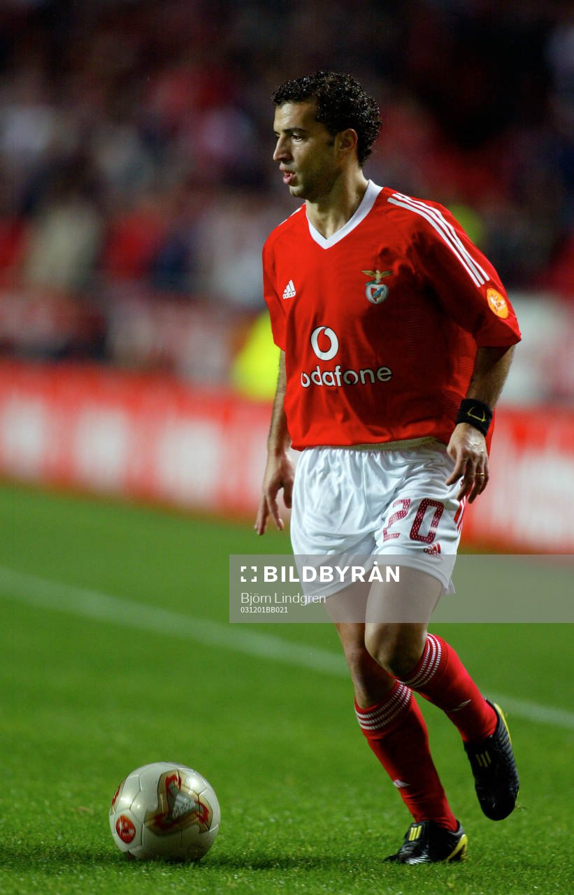 Fotboll, Portugisisk, Simao, Benfica