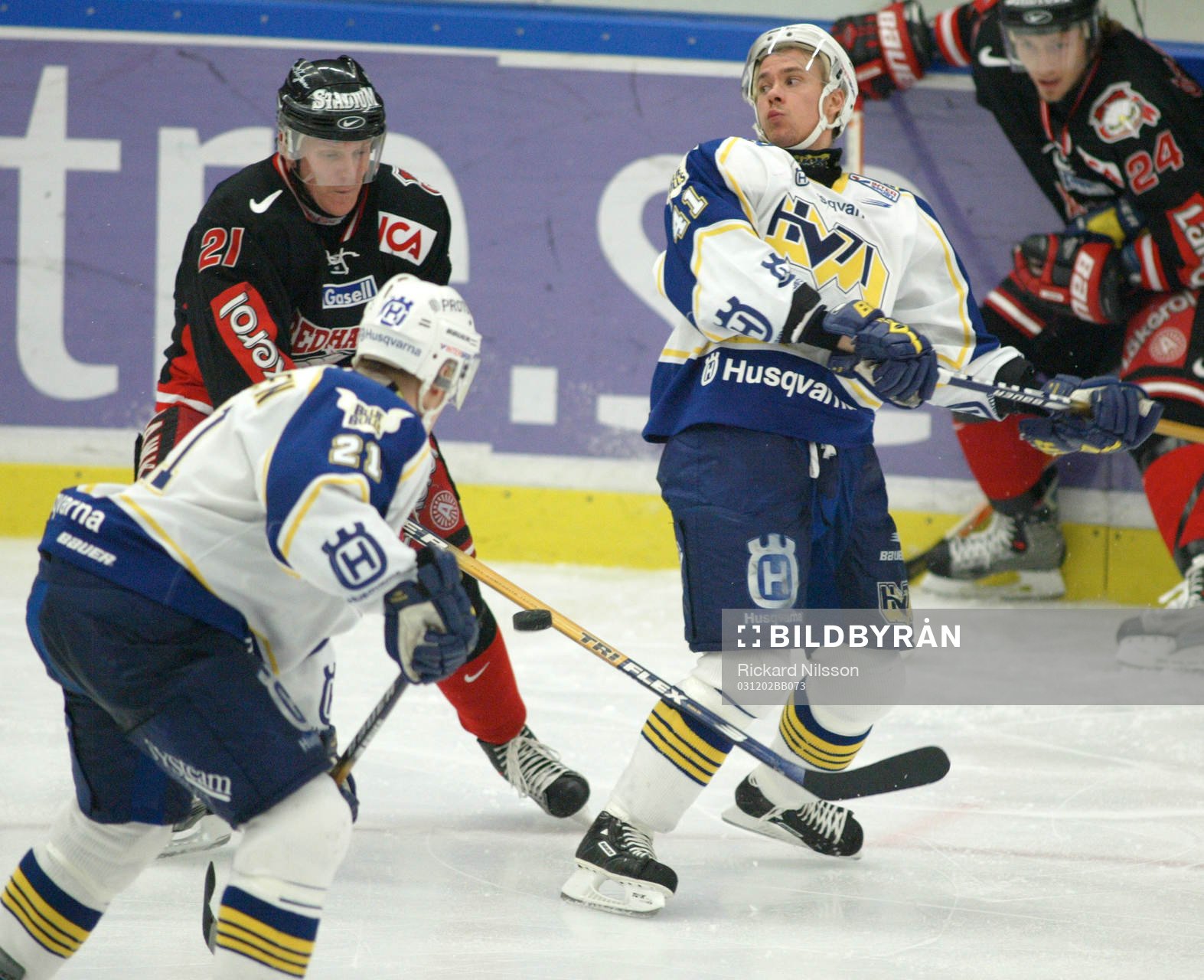 Jesper Mattsson, Malmö och Kalle (Karl) Sahlstedt, HV 71