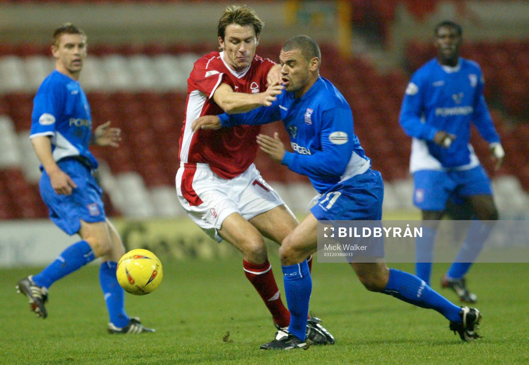 Jermaine Wright, Ipswich mot Gareth Taylor, Forest