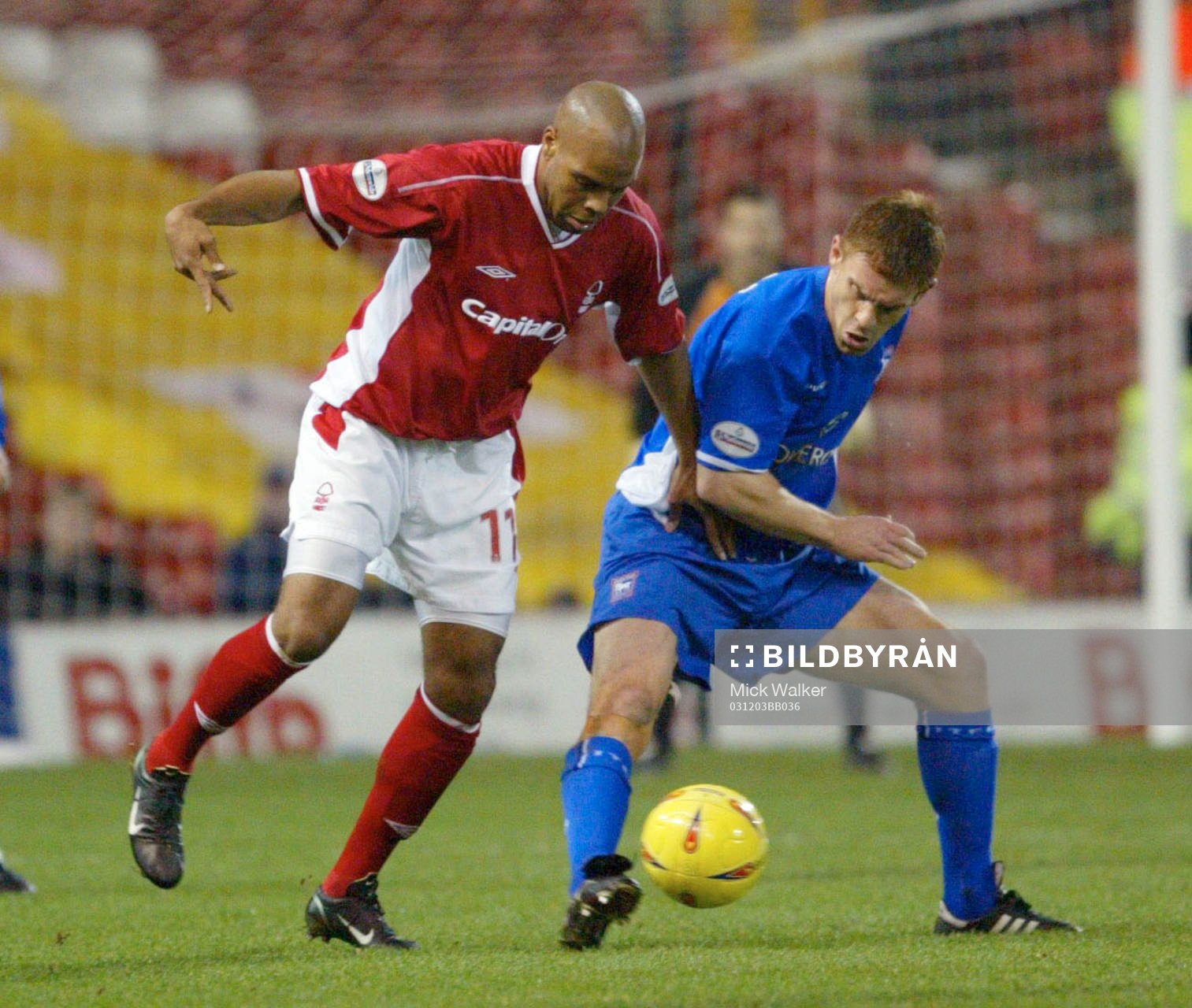 Richard Naylor, Ipswich mot Marlon King, Forest