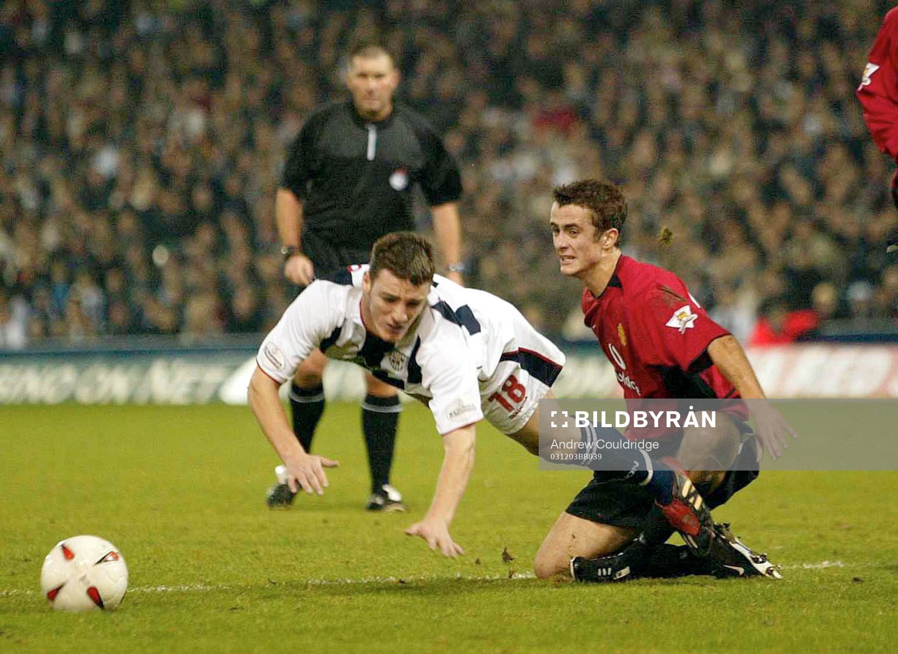 Fotboll, Engelsk, division 1, West Bromwich - Manchester