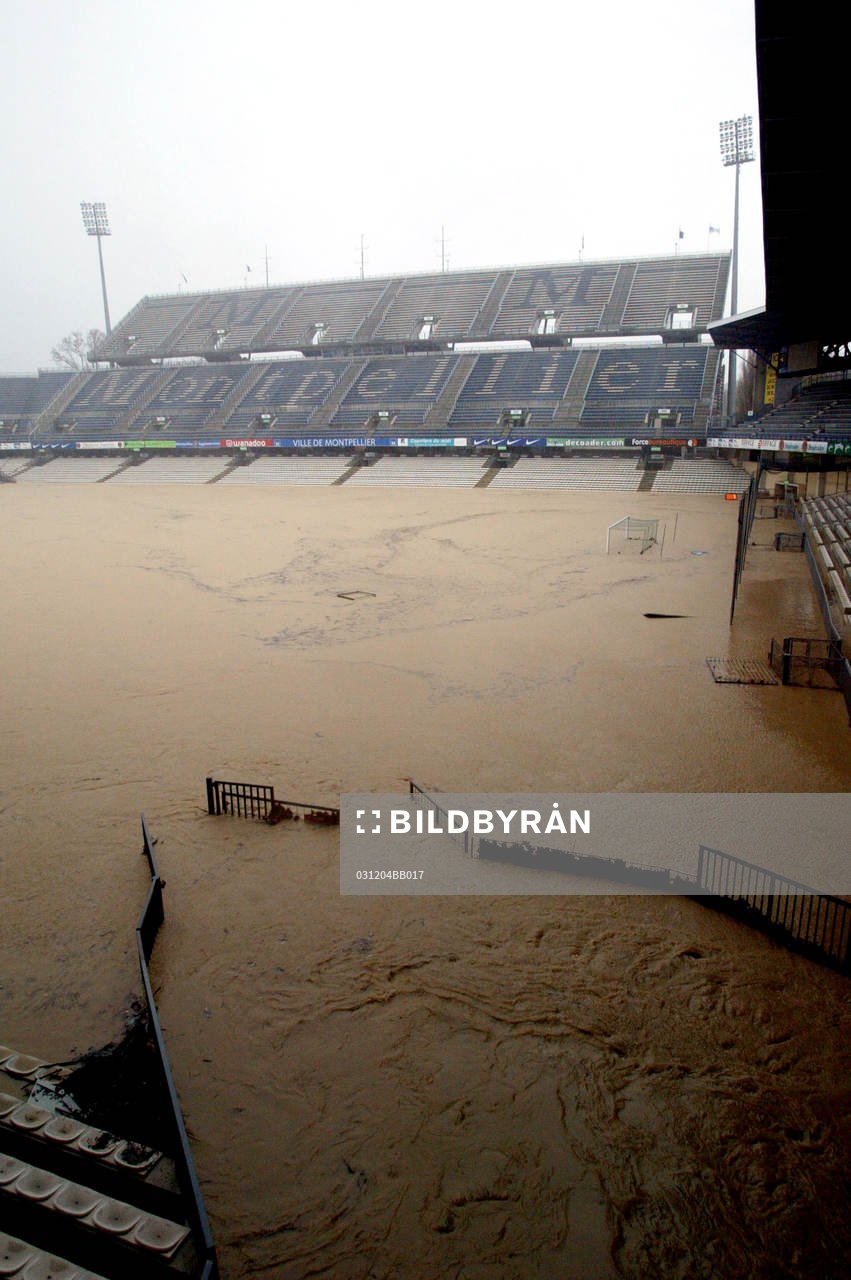  Stade de la Mosson, Montpellier, Frankrike.