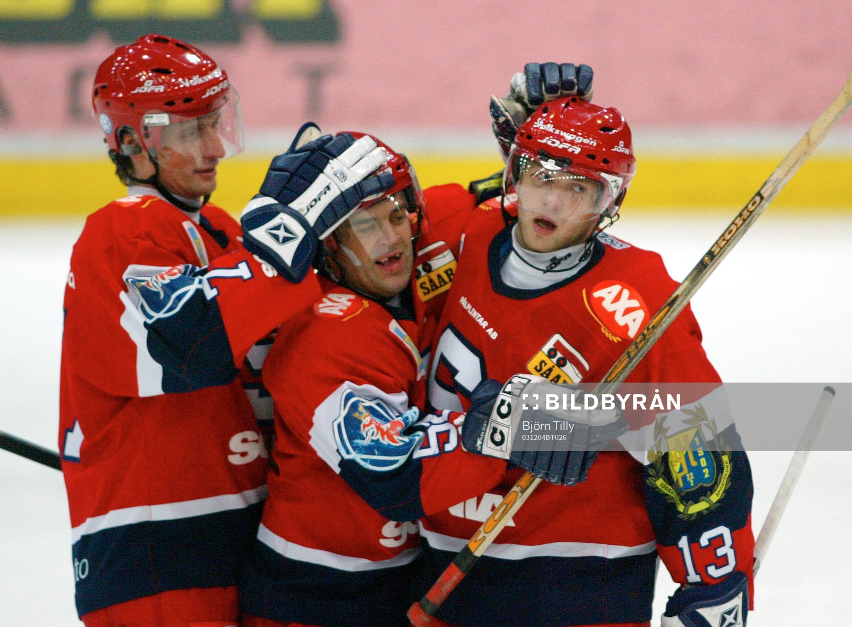 Lubomir Sekeras, Peter Larsson och Robert Döme,